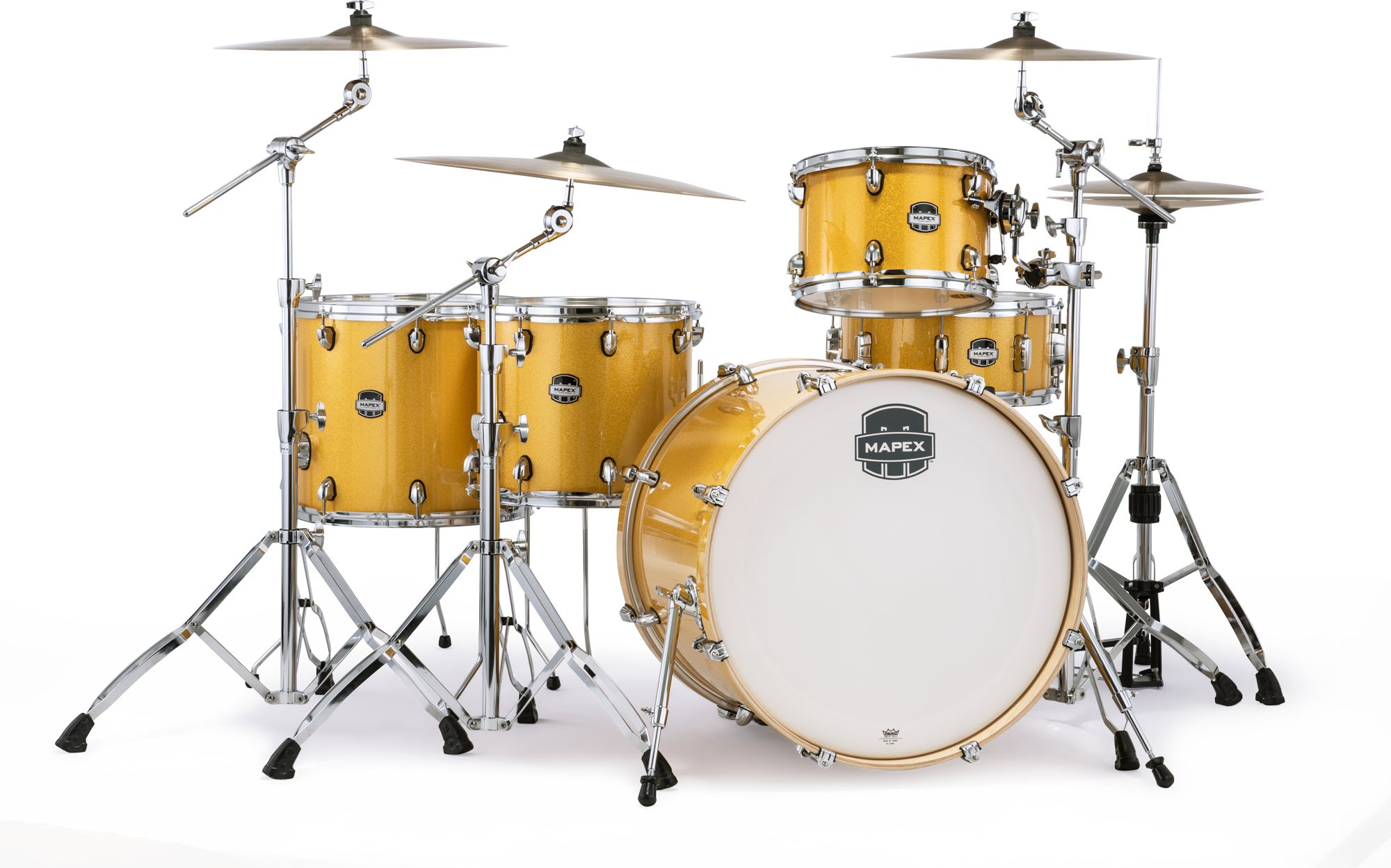 Mapex MXMA528SFYD  Mars Rock + Shellset - Sunflower Sparkle