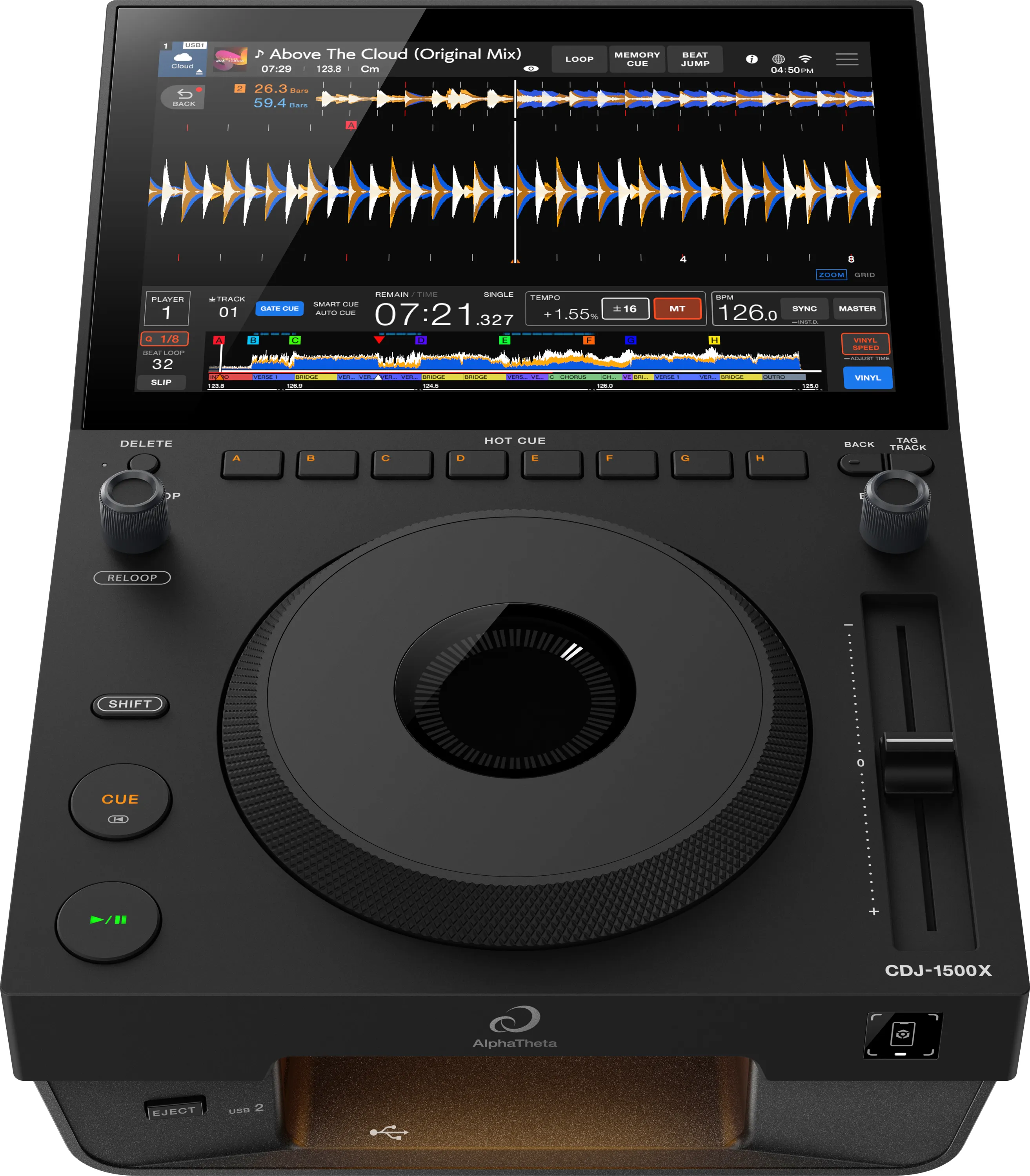 AlphaTheta CDJ-1500X – Bild 2