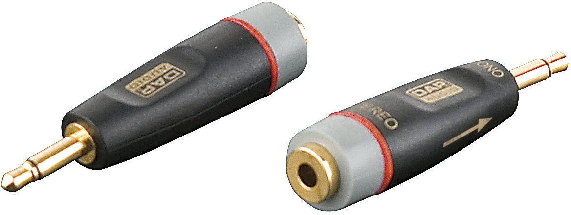 DAP Adapter XGA43 Kl.3,5 mono / Kl. 3,5mm stereo, 2x10 kOhm XCALIBER DAP Adapter XGA43 Kl.3,5 mono / Kl. 3,5mm stereo, 2x10 kOhm XCALIBER