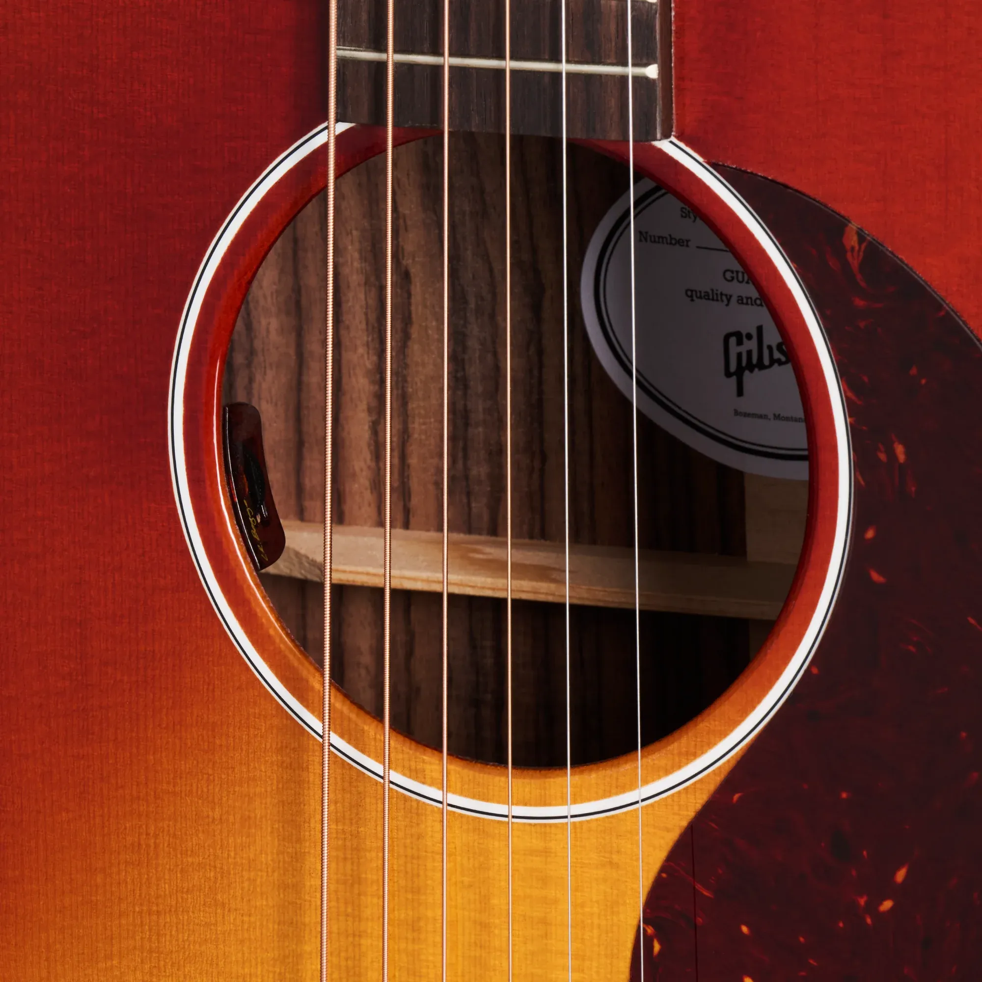 Gibson J-45 Studio Rosewood Rosewood Burst – Bild 5