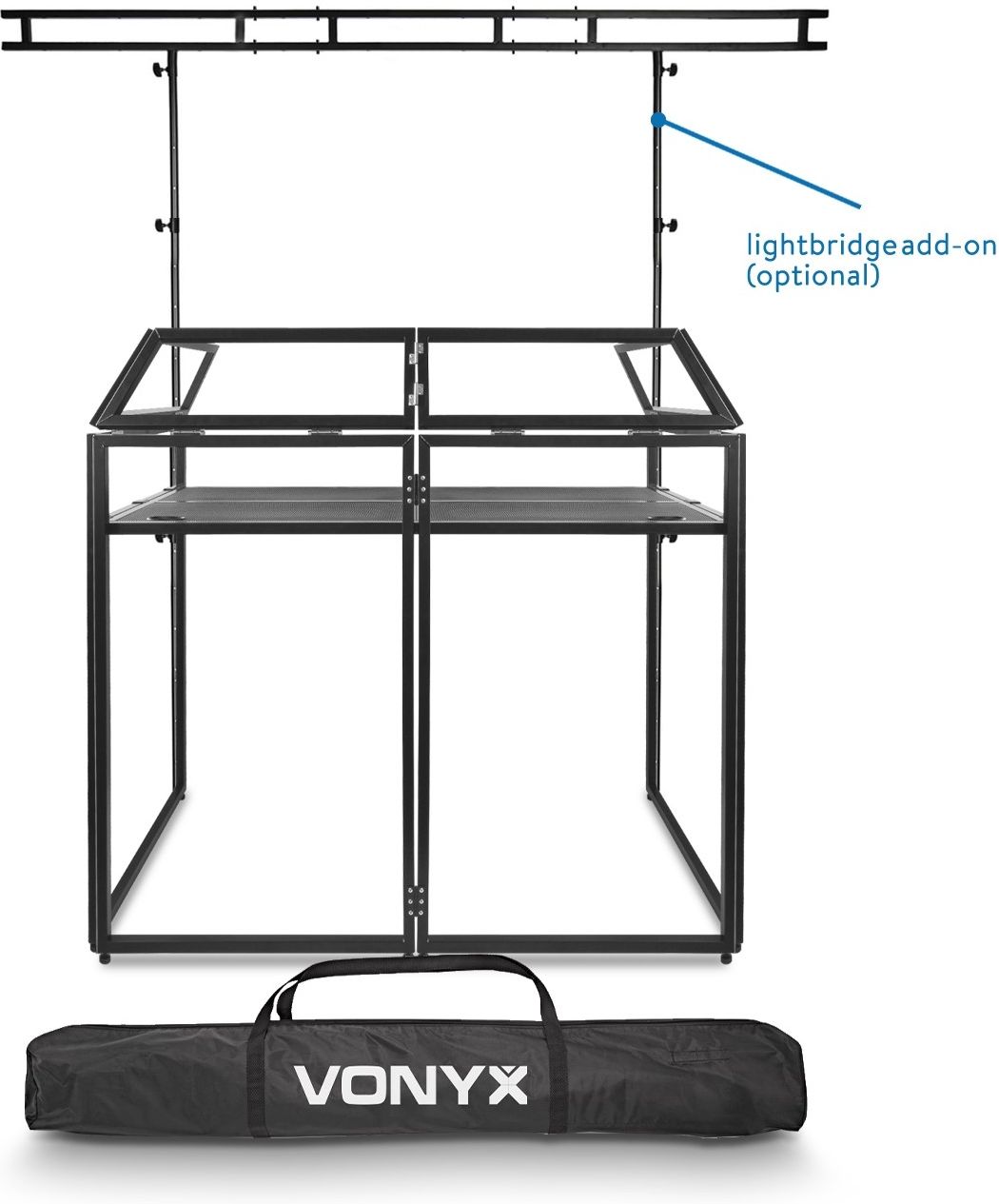 Vonyx DB3 Faltbarer DJ Tisch – Bild 4