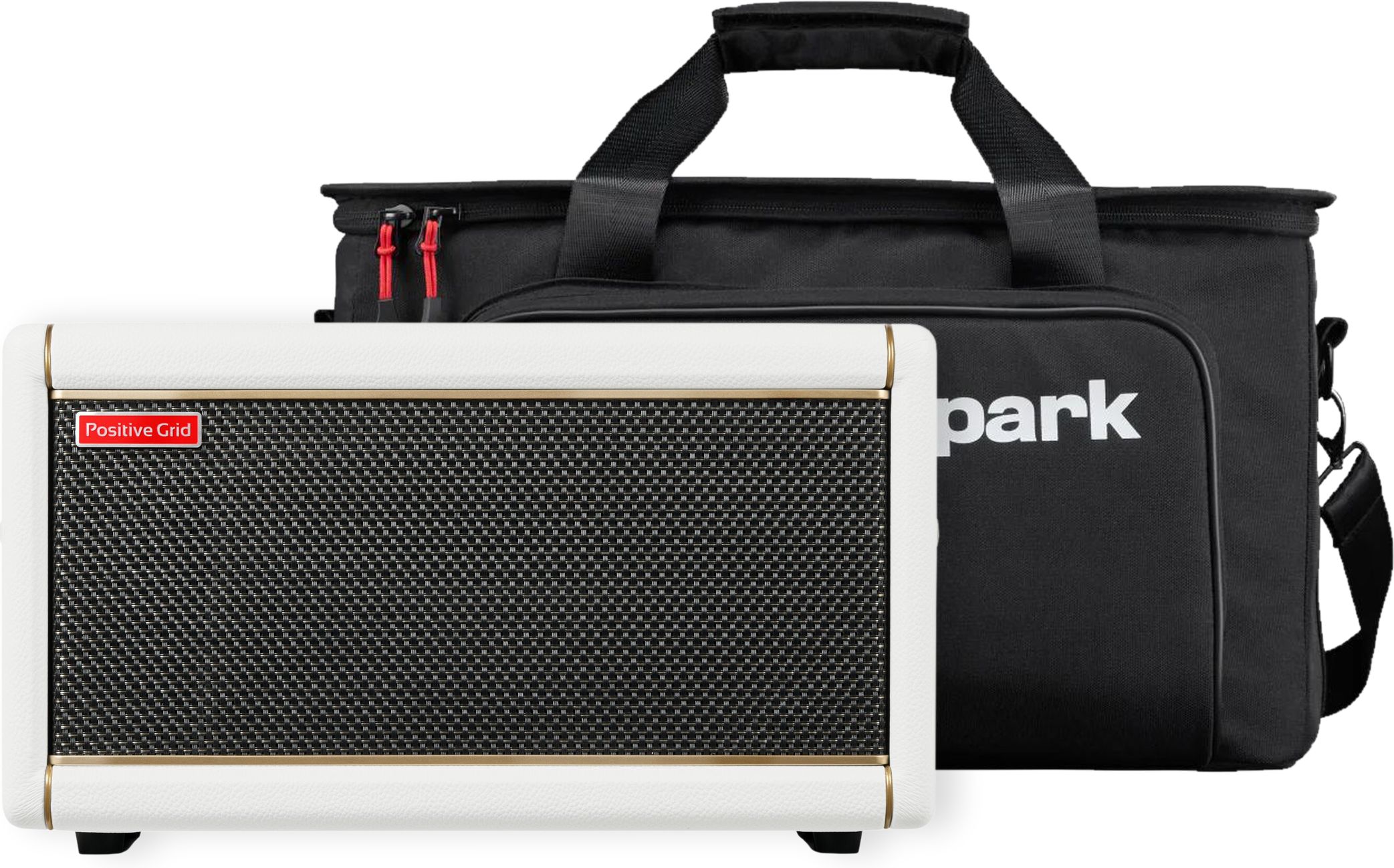 Positive Grid Spark 2 White Bag Bundle Positive Grid Spark 2 White Bag Bundle