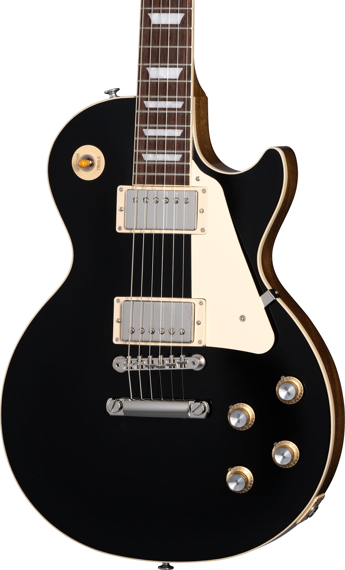 Gibson Les Paul Standard 60s Plain Top Ebony – Bild 4