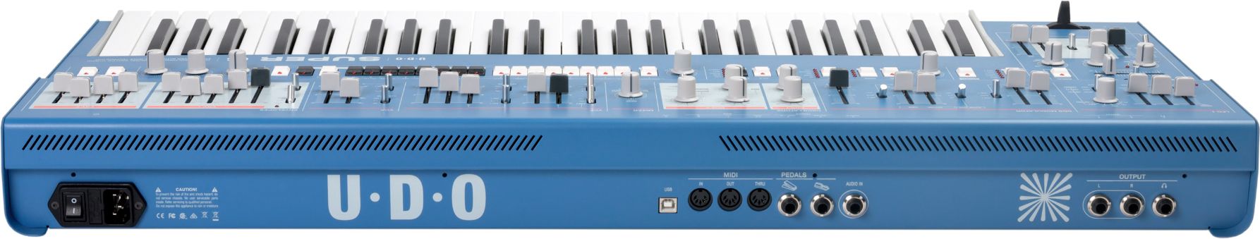 UDO Audio Super 6 Keyboard Blue