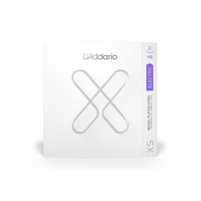 D Addario XS 1149 Electric Nickel Plated Coated Medium