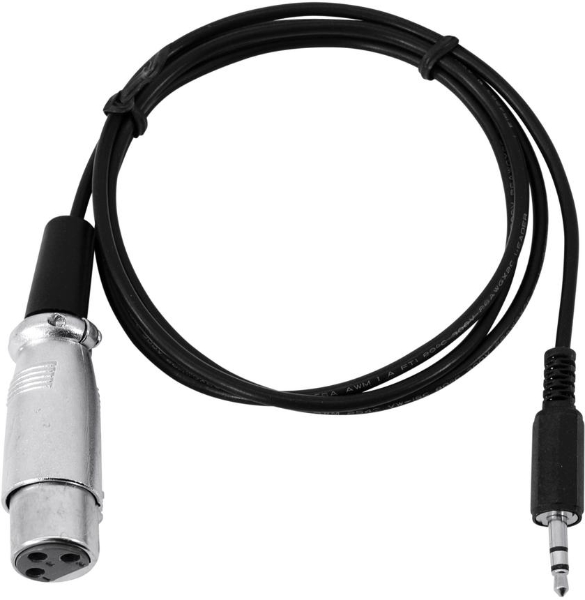 Eurolite DMX adapter OUT jack 3.5/XLR 1m Eurolite DMX adapter OUT jack 3.5/XLR 1m