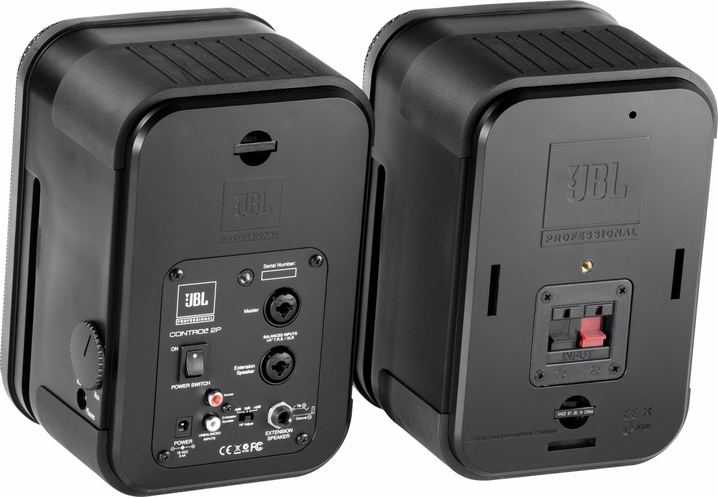 JBL Control 2 PS Stereo-Monitor-Package