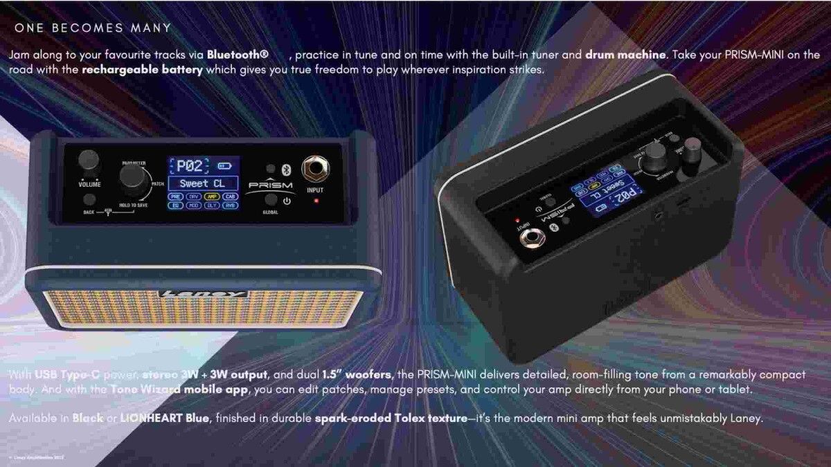 Laney Prism Mini BK (Retoure) – Bild 7