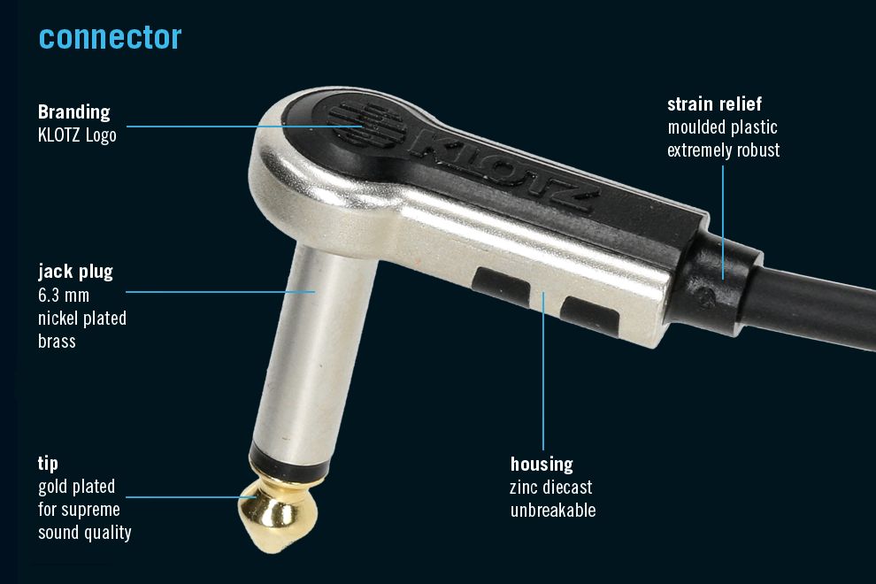 Klotz PatchMaster Supreme Patch Kabel 0,25m  – Bild 5