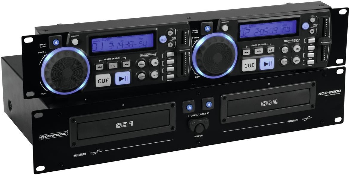 Omnitronic XCP-2800 Dual-CD-Player – Bild 2