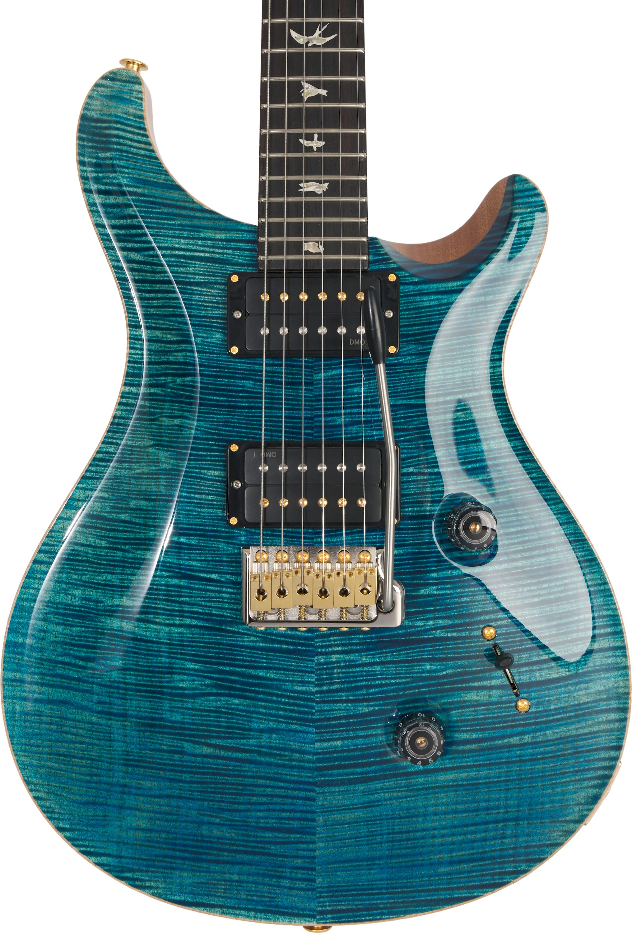 PRS Custom 24 Wood Library Limited Run #13 Arctic Blue – Bild 3