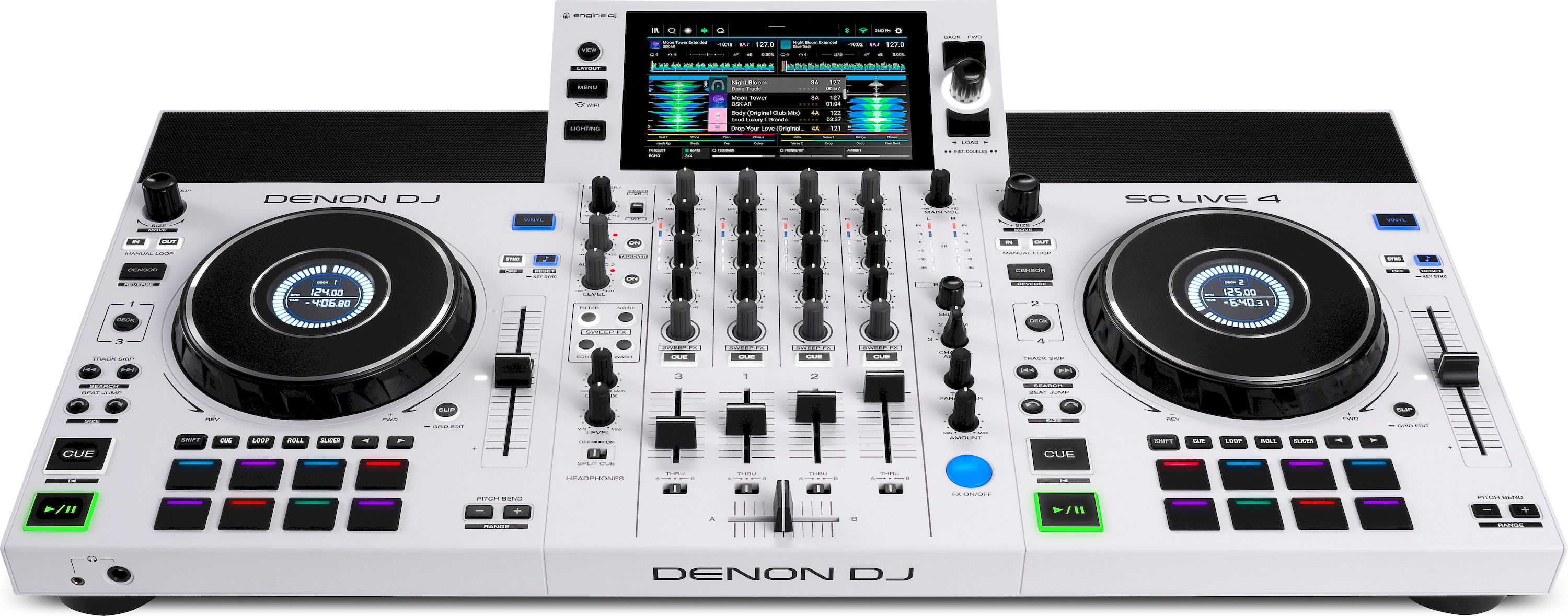 Denon DJ SC Live 4 white