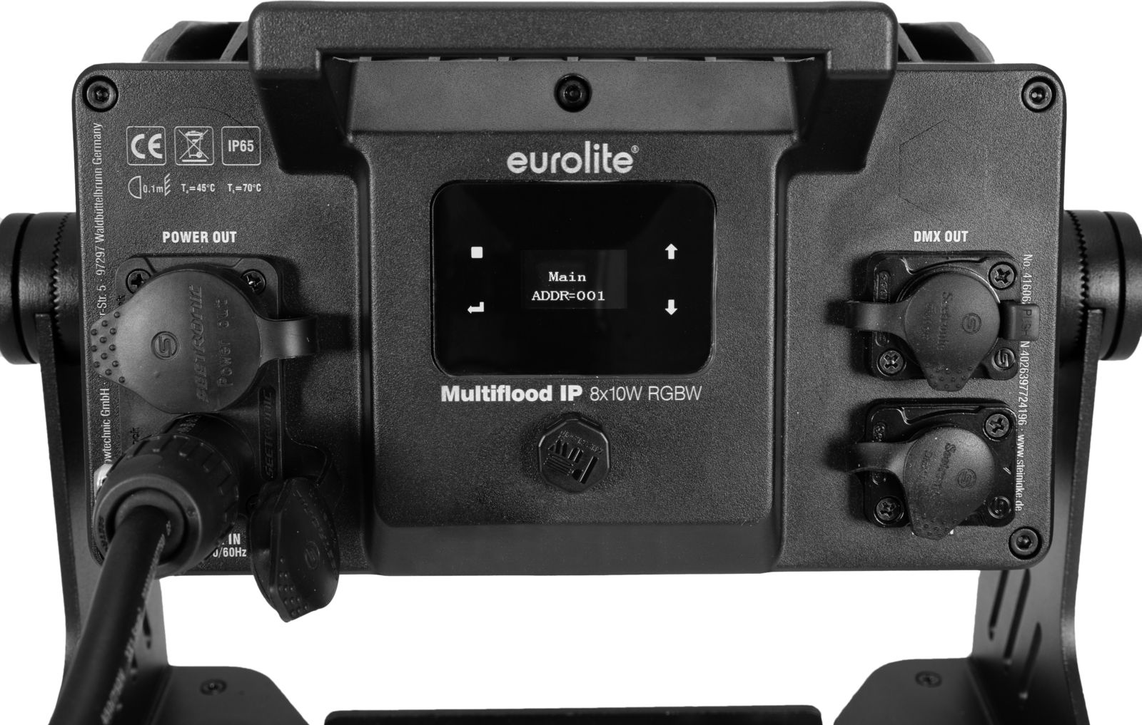 Eurolite Multiflood Set 4x Multiflood IP 8x10W RGBW Wash + Case – Bild 4