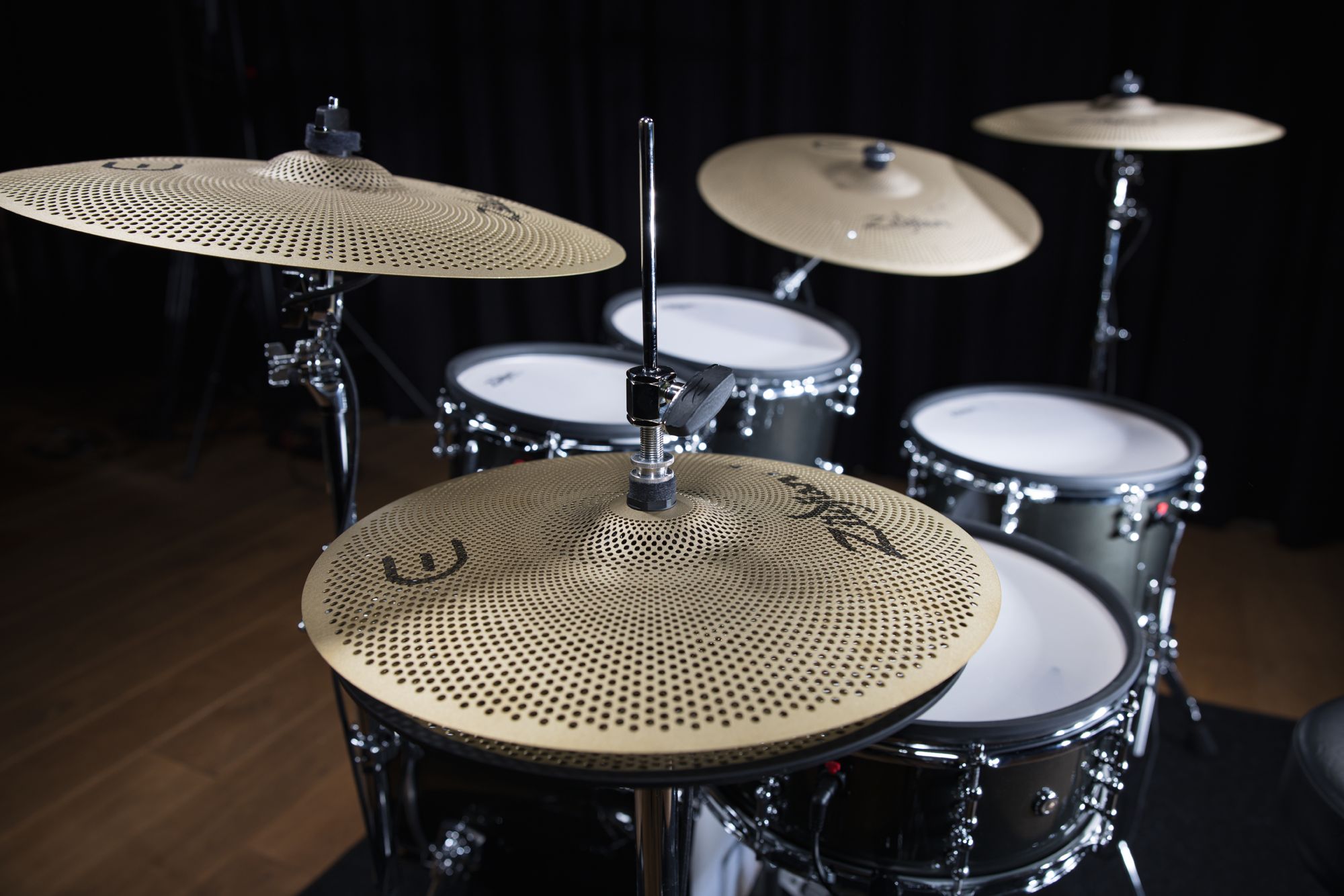Zildjian ZIZAGEX Alchem-E Gold EX - Black Gold Foundry Shimmer