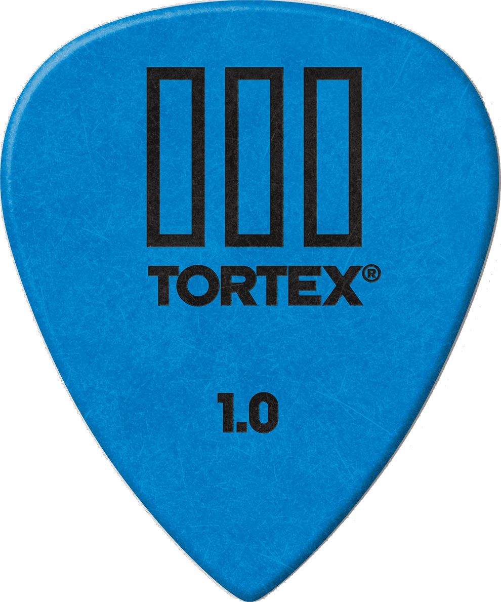 Dunlop Tortex TIII Plektren 1,00mm blau 462P100 12er Pack – Bild 3