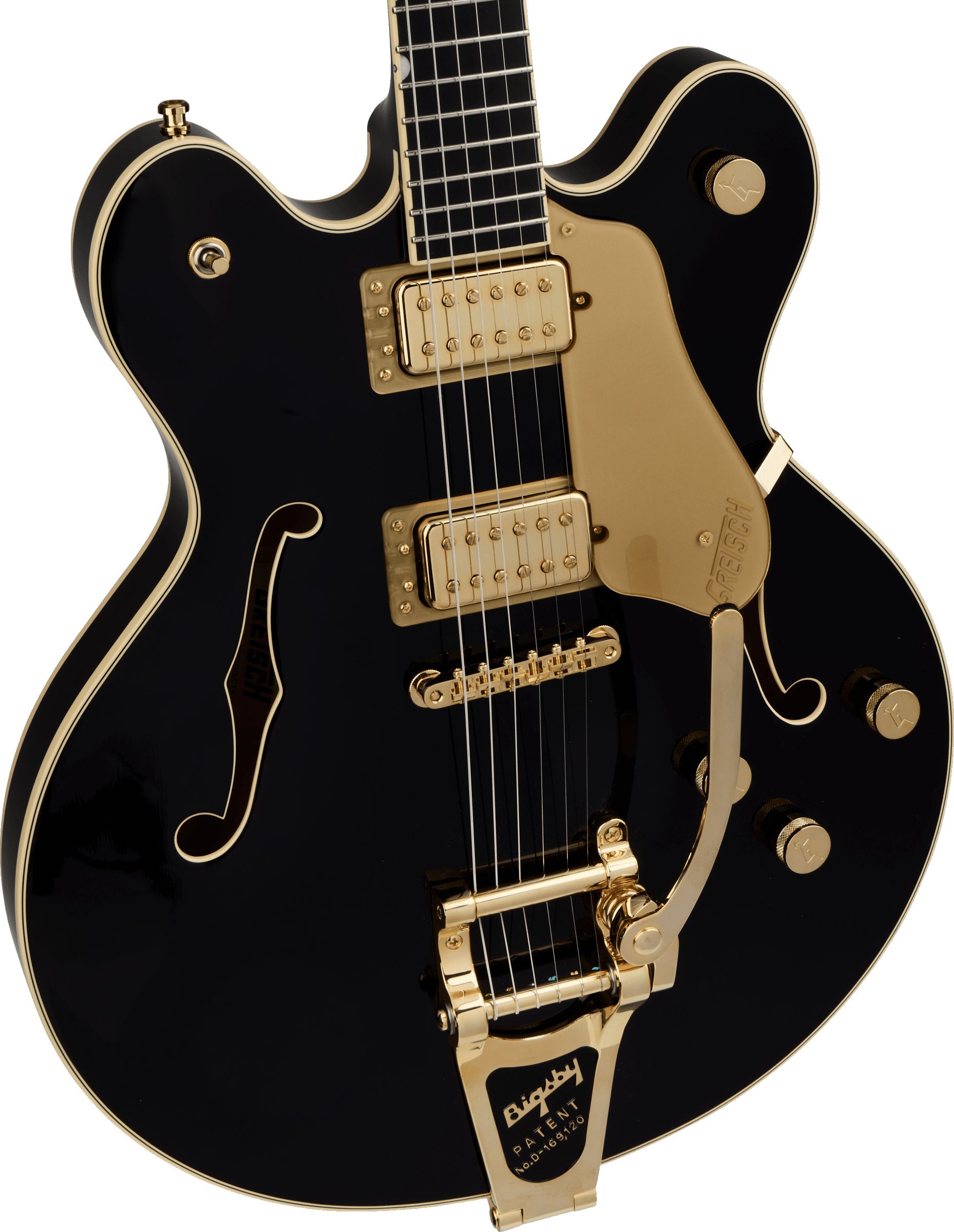 Gretsch Broadkaster LX Center Block w/Bigsby Black – Bild 3