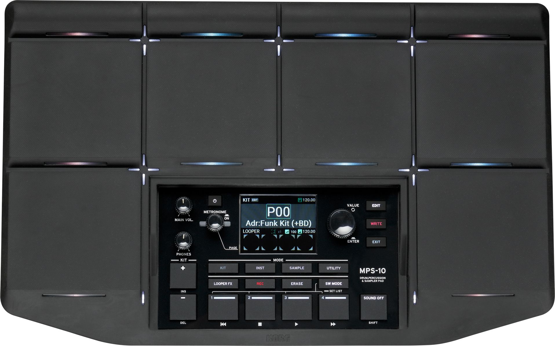 Korg MPS-10 Sample Pad Korg MPS-10 Sample Pad