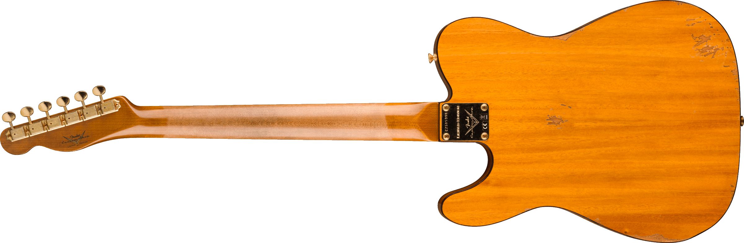 Fender Limited Edition Bow Tie Telecaster Custom Relic Aged Firemist Gold – Bild 2