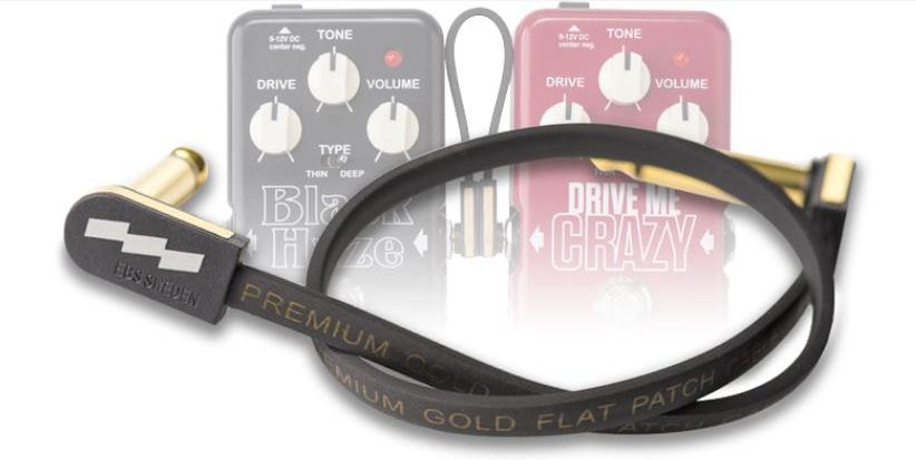 EBS PCF-PG58 Premium Gold Flat Patch Kabel 58cm