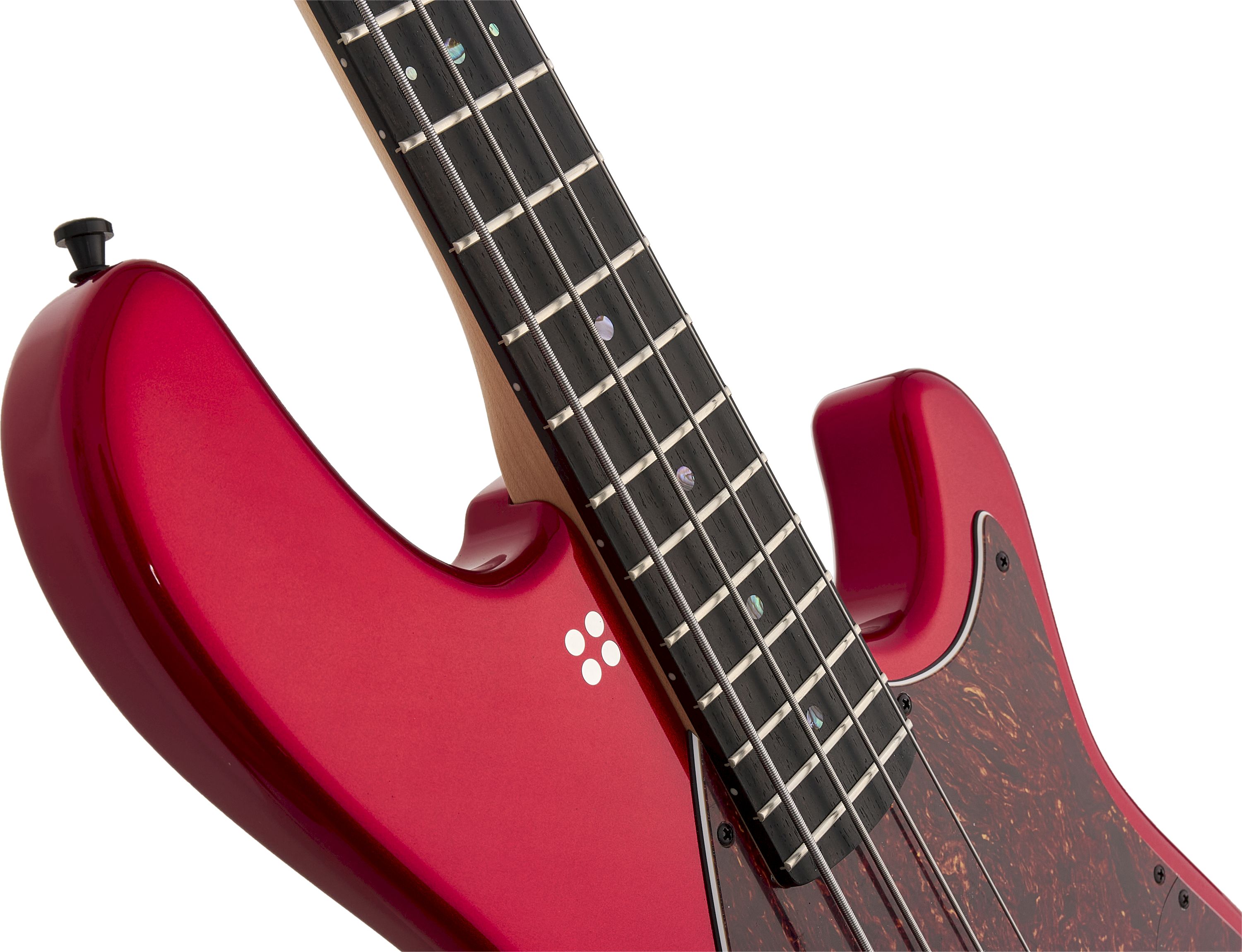 Sandberg California II Central 4 HG Metallic-Red EB Ab.Dots Tort.PG Bl.HW Matched Head – Bild 7