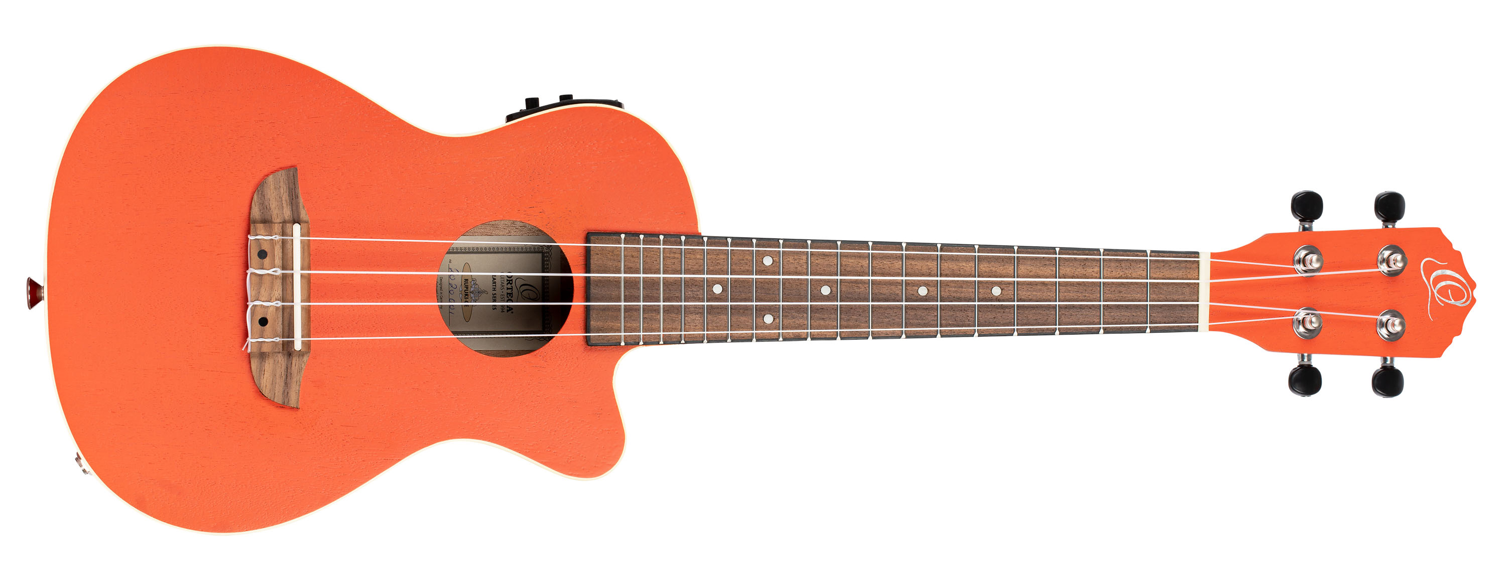 Ortega RUPUKI-CE Ukulele Konzert Pumpkin Orange