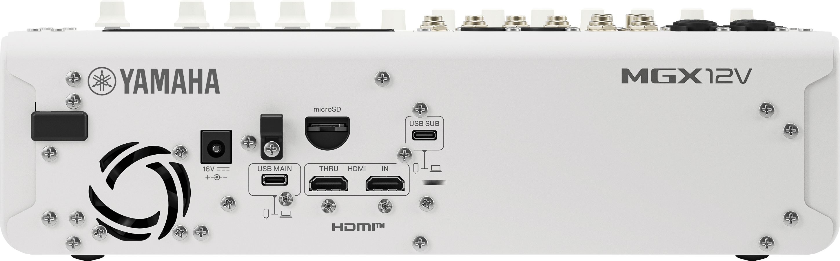 Yamaha MGX12V, weiß – Bild 5