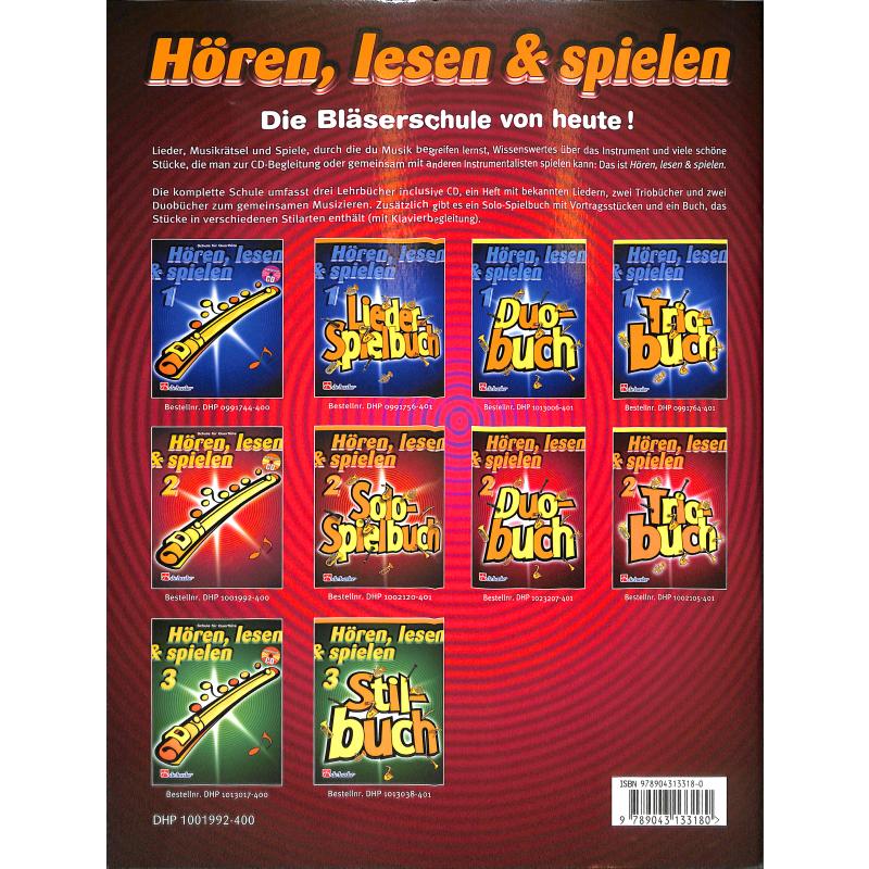 Hören, Lesen & Spielen Querflöte Band 2 + CD