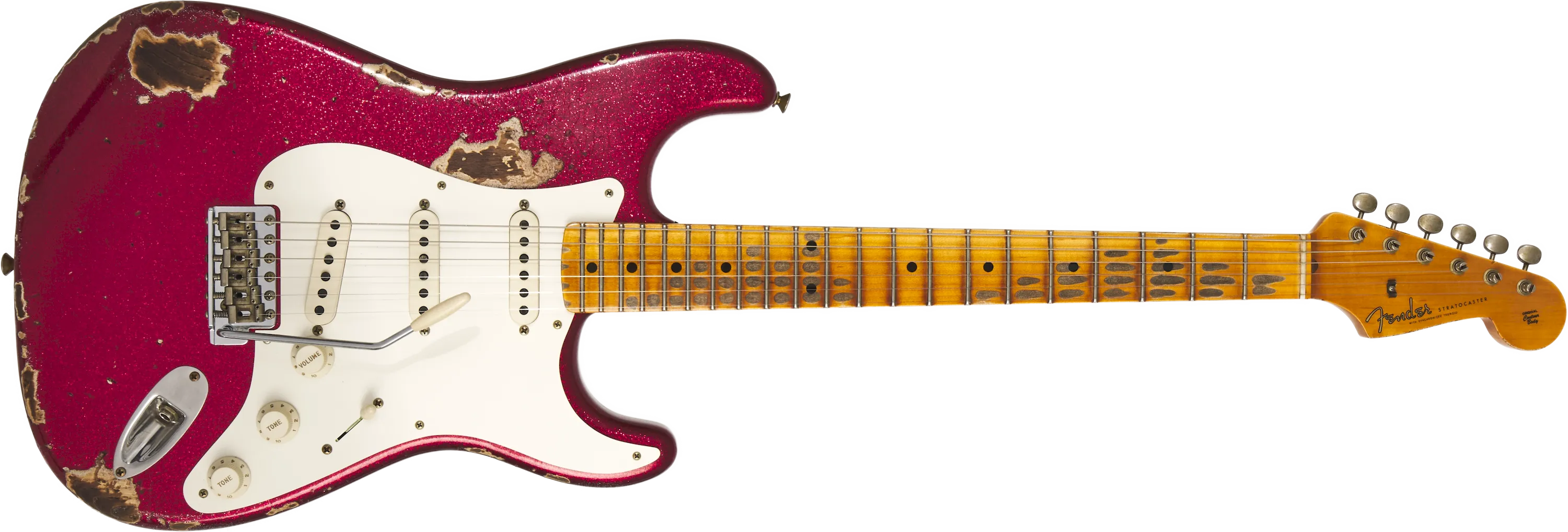 Fender Custom Shop 1957 Stratocaster Heavy Relic Red Sparkle