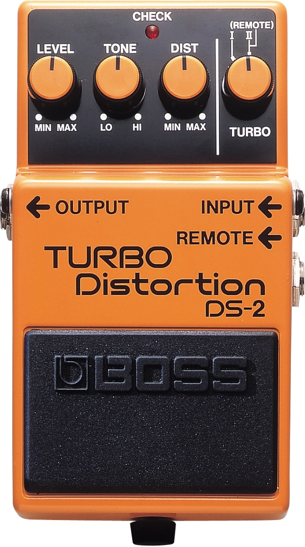 Boss DS 2 Turbo Distortion Effects Pedal