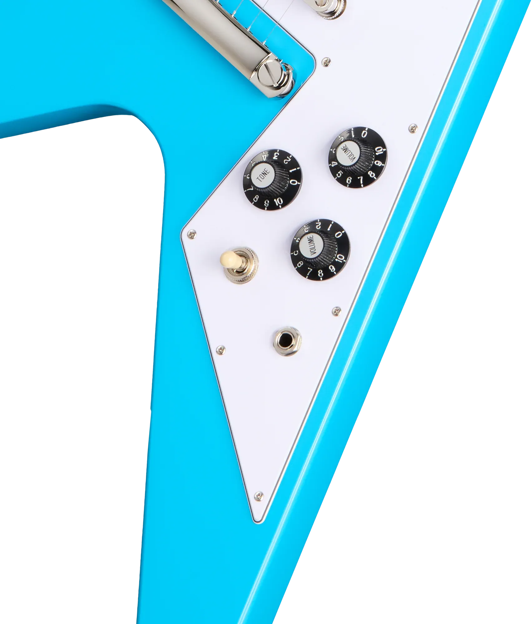 Epiphone Flying V 70s Maui Blue – Bild 6