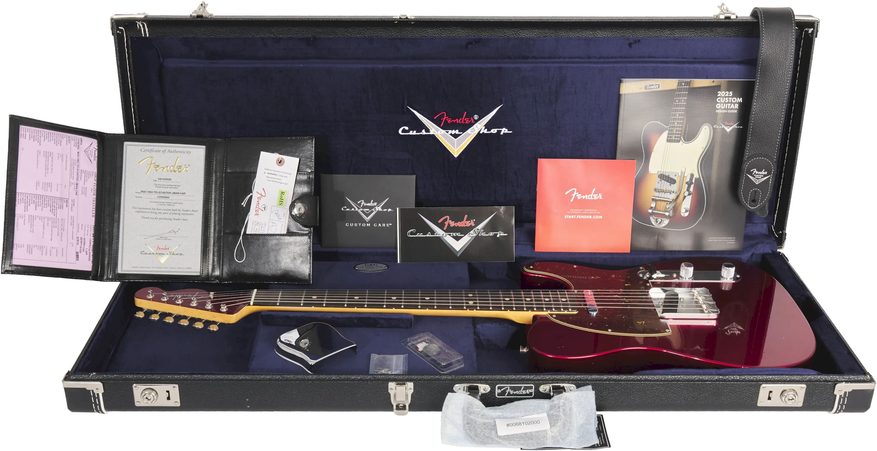Fender Custom Shop 1963 Telecaster Journeyman Relic Candy Apple Red – Bild 8