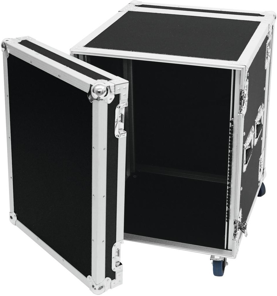 ROADINGER Verstärkerrack PR-2, 14HE, 47cm mit Rollen – Bild 3