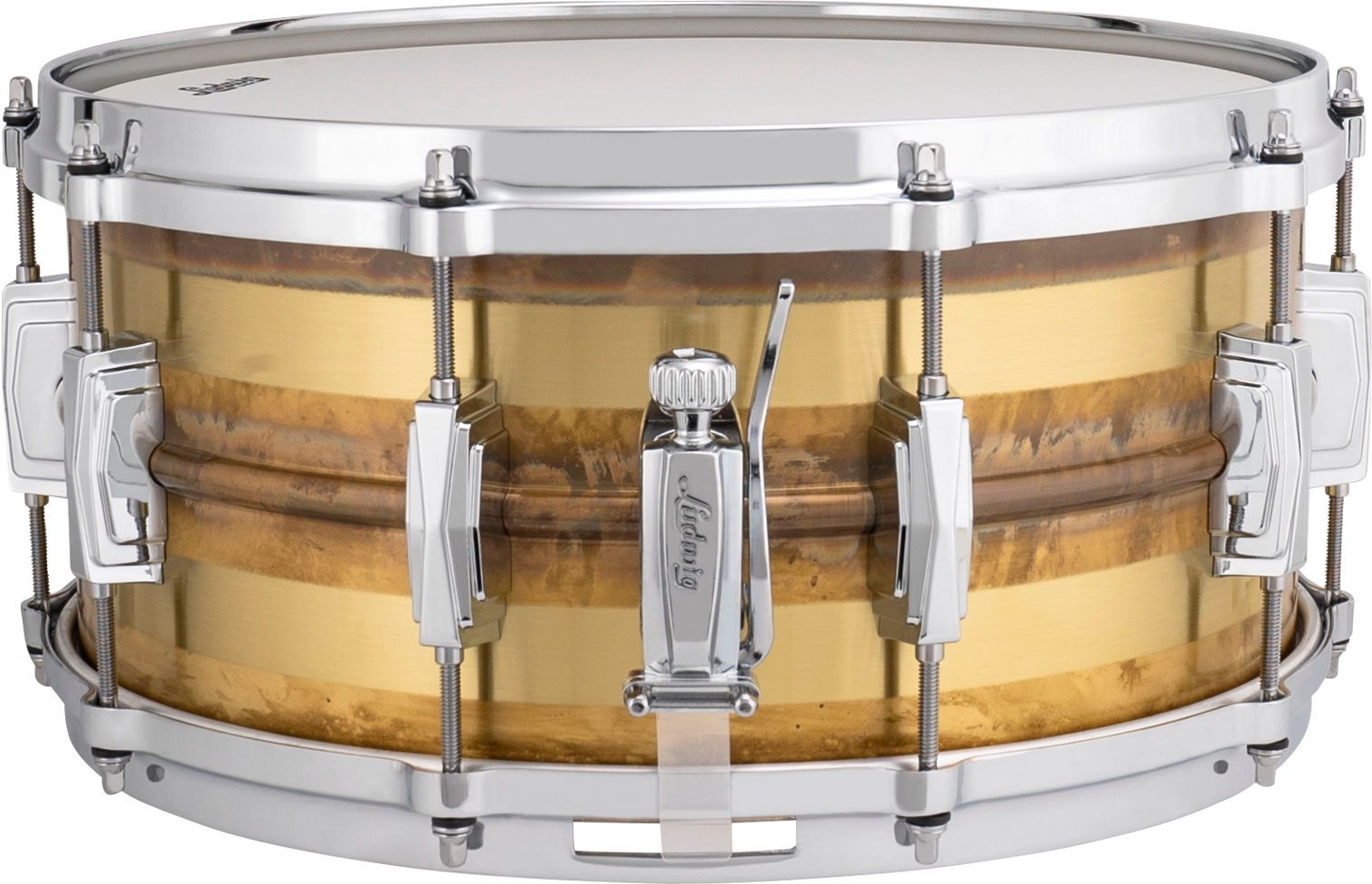 Ludwig LB552RS Raw Striped Bronze Snare 14"x6,5"