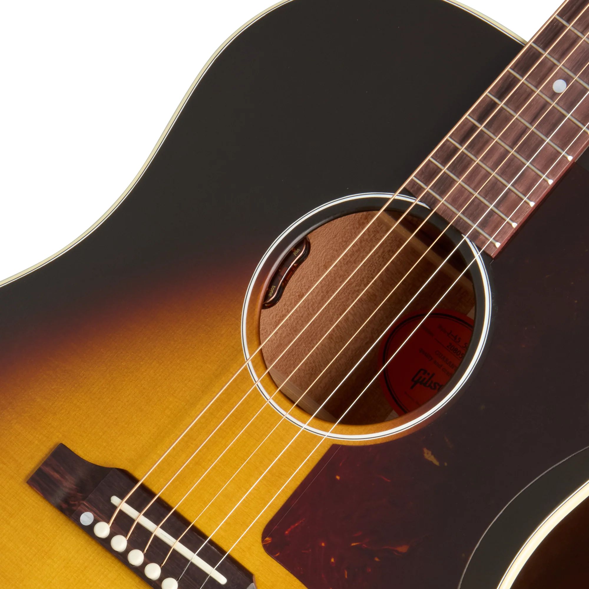 Gibson J-45 50s Faded Vintage Sunburst – Bild 5