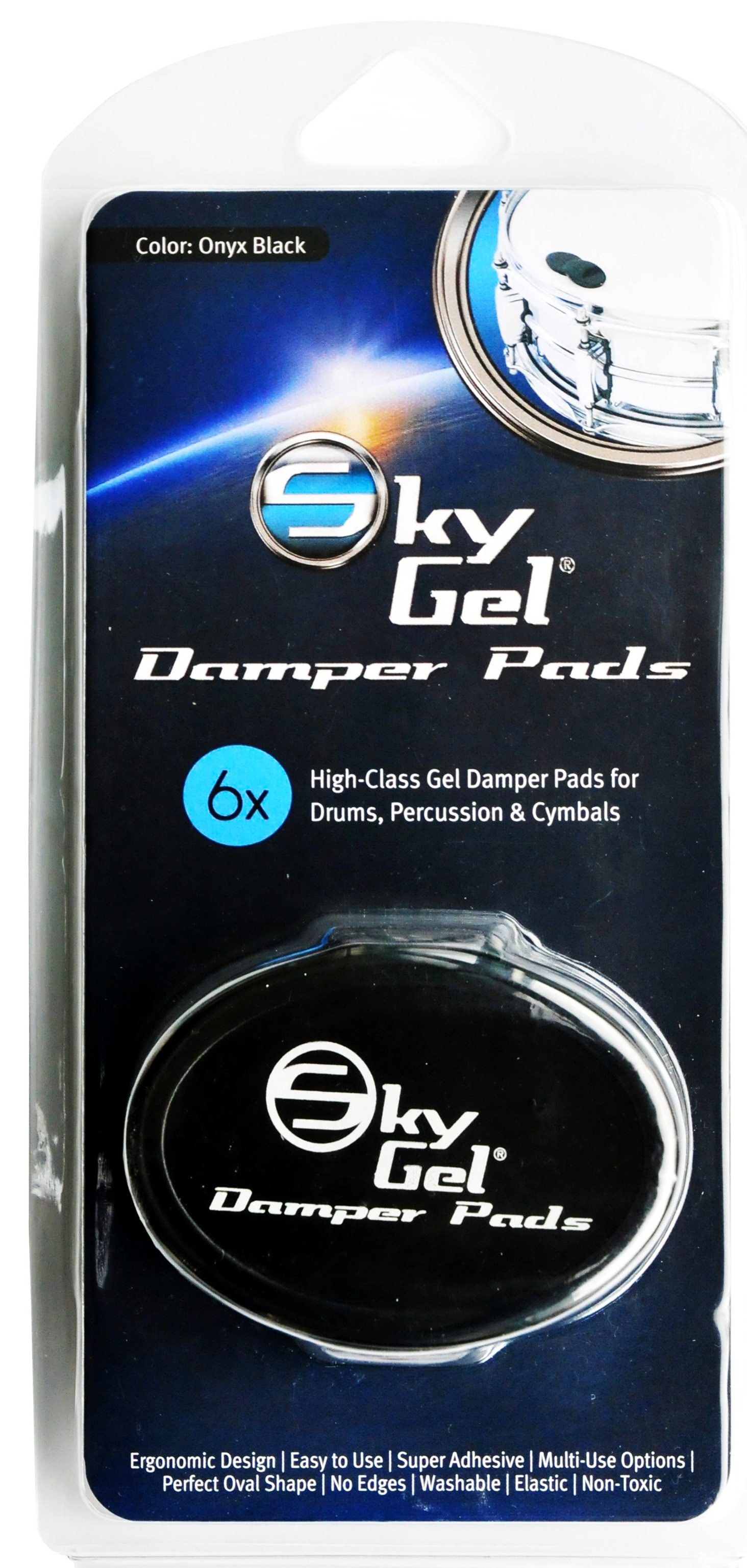 SkyGel Damper Pads Onyx Black