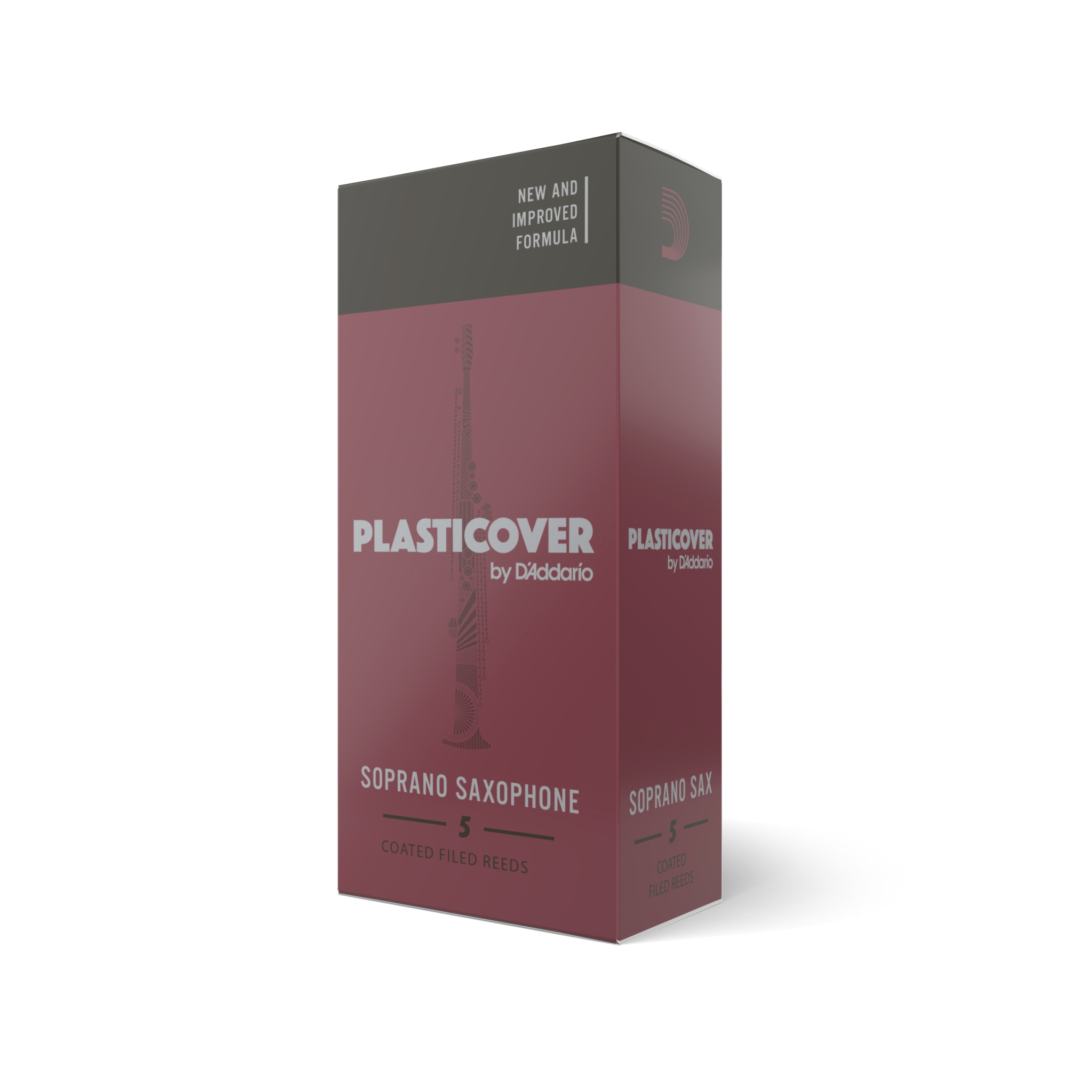 D´Addario Plasticover Sopran-Sax 3  5er Box  – Bild 2