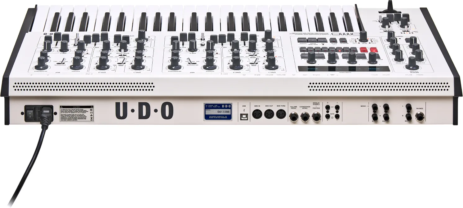 UDO Audio DMNO Keyboard Weiß – Bild 3