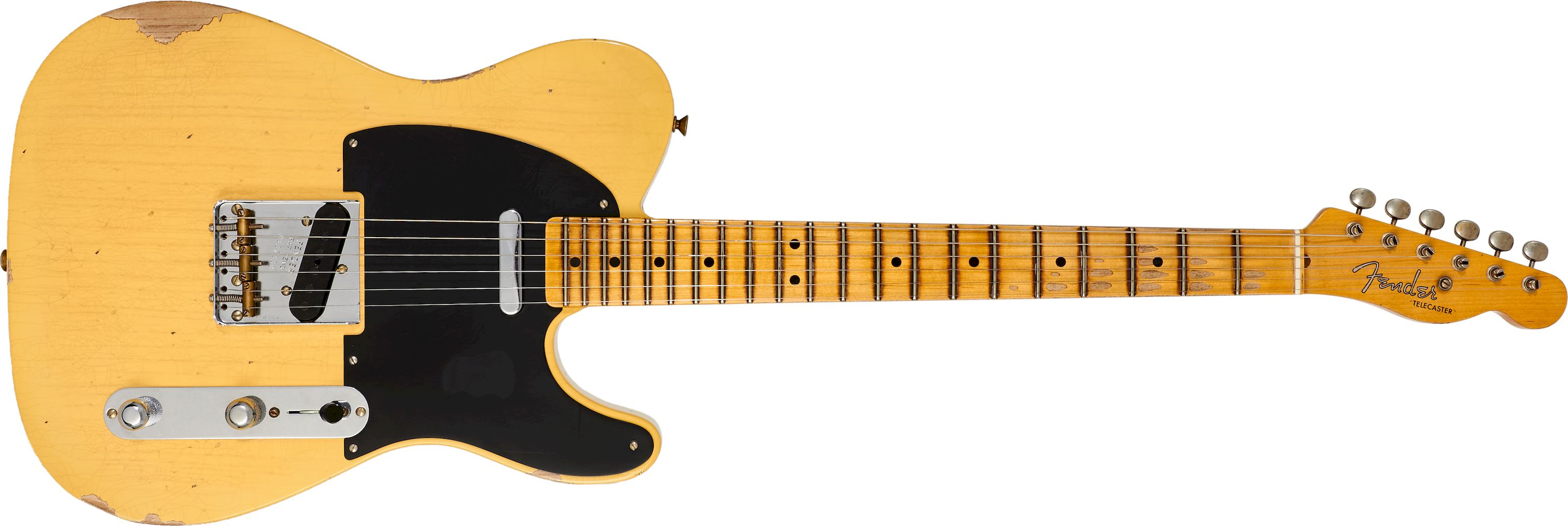 Fender Custom Shop 1952 Telecaster Relic Aged Nocaster Blonde