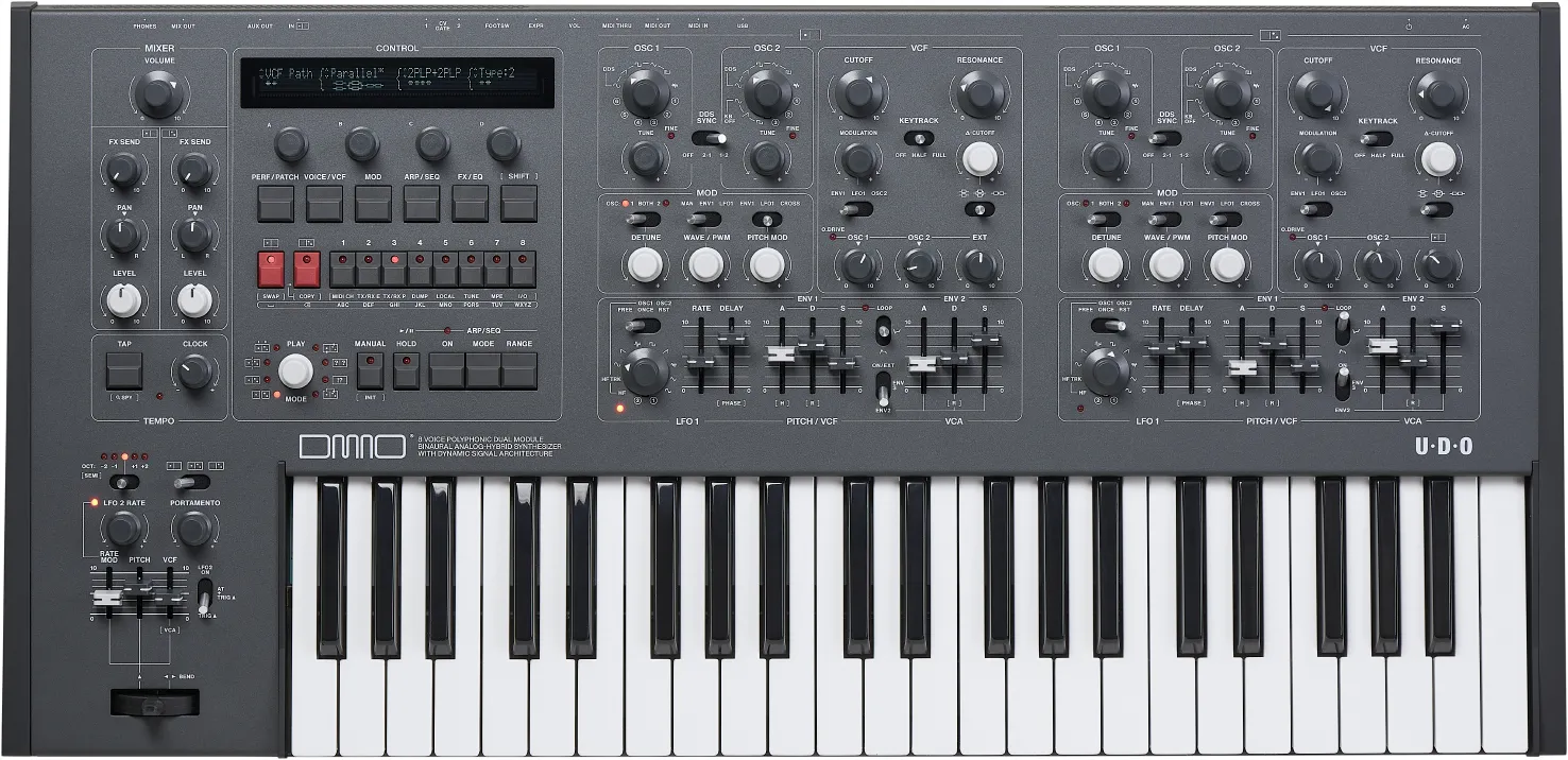 UDO Audio DMNO Keyboard Schwarz