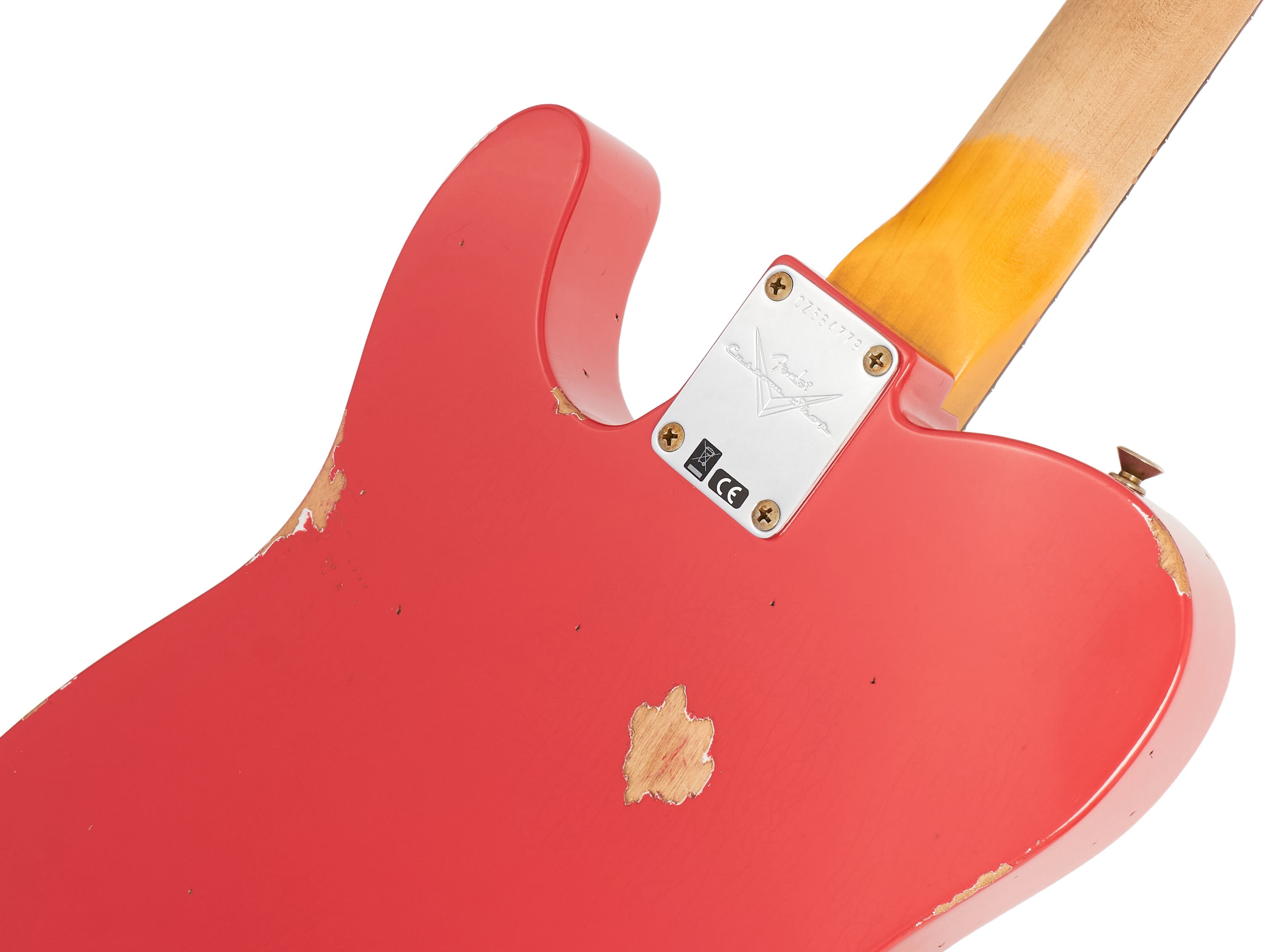Fender Custom Shop 1963 Telecaster Relic Fiesta Red – Bild 4