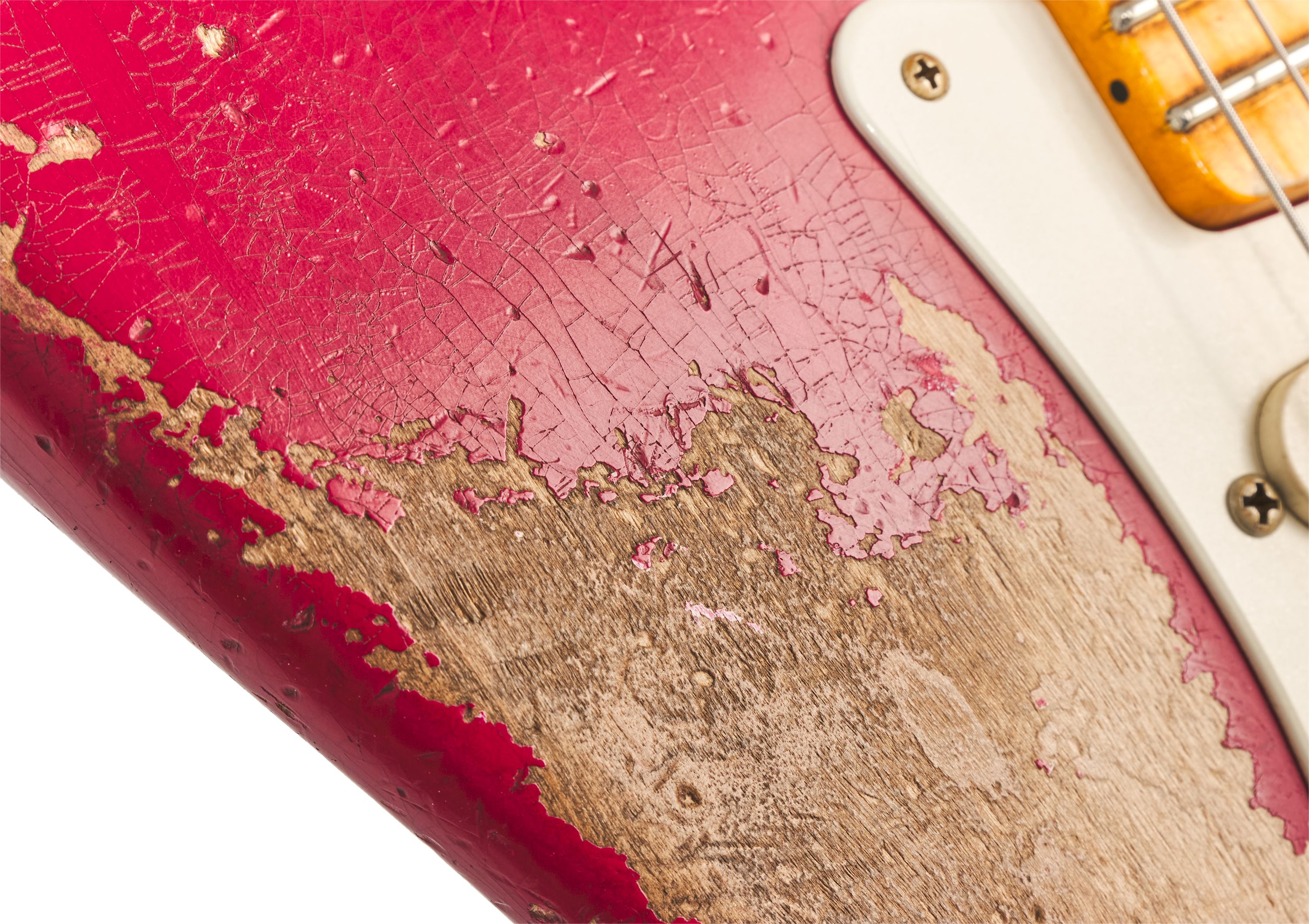 Fender Custom Shop 1957 Stratocaster Ultimate Relic Torino Red, Masterbuilt by Kyle McMillin – Bild 9