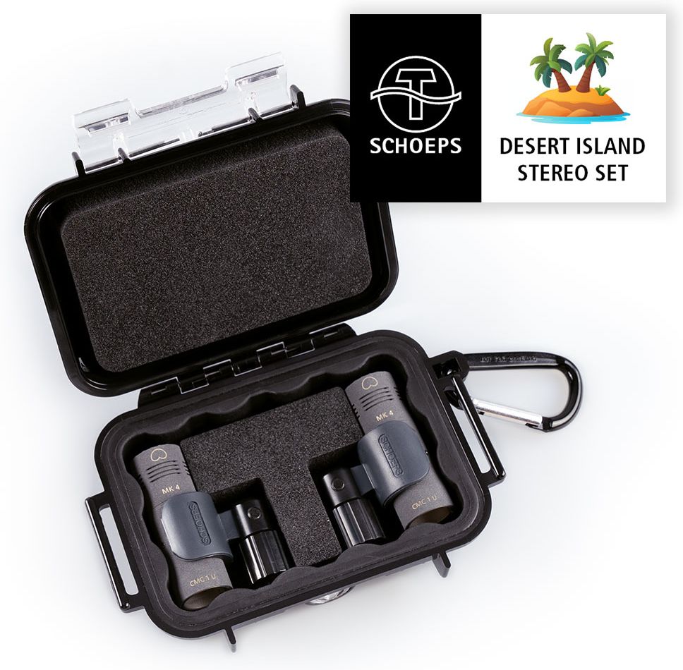 Schoeps Desert Island Set mit MK 2S