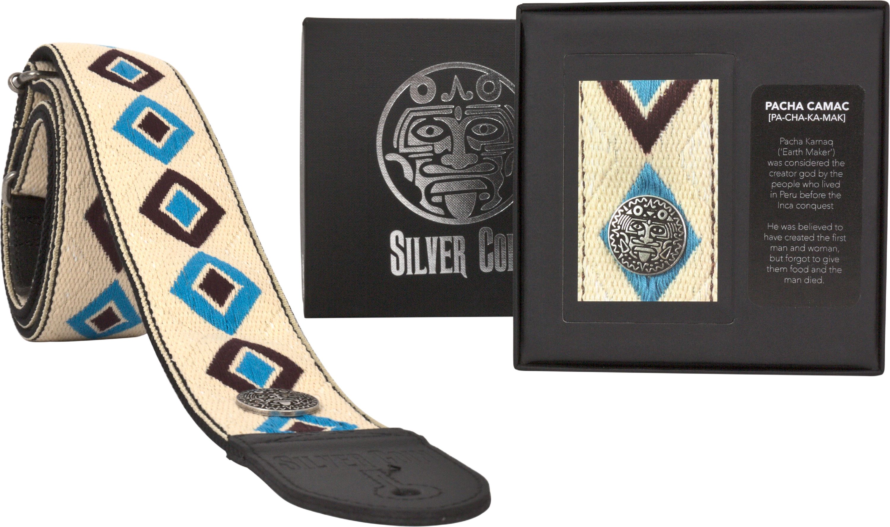 Silver Coin Gitarrengurt Pacha Camac – Bild 3