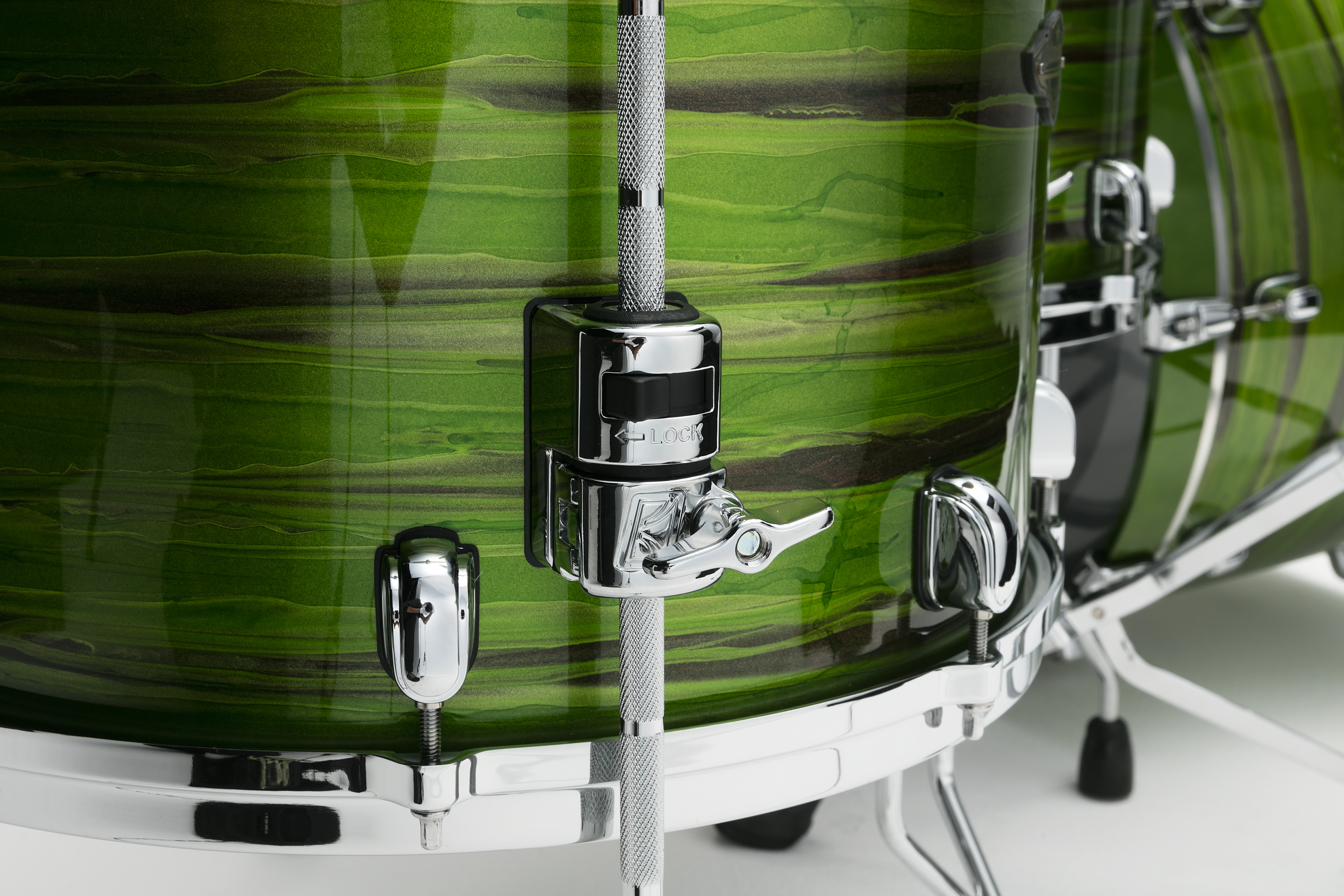 Tama Starcl. Lacquer Walnut/Birch Lacquer Shamrock Oyster 5tlg. – Bild 5
