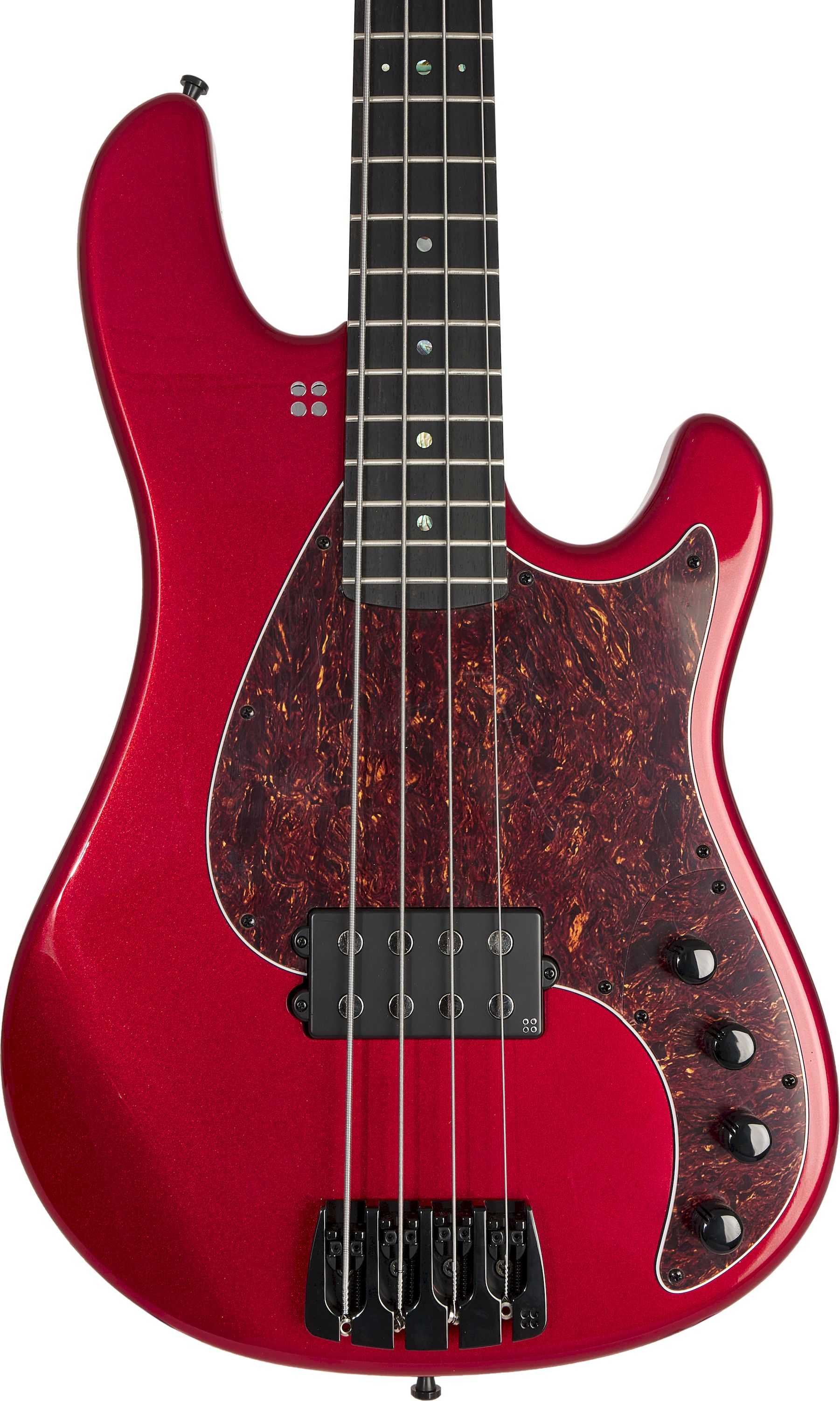 Sandberg California II Central 4 HG Metallic-Red EB Ab.Dots Tort.PG Bl.HW Matched Head – Bild 3