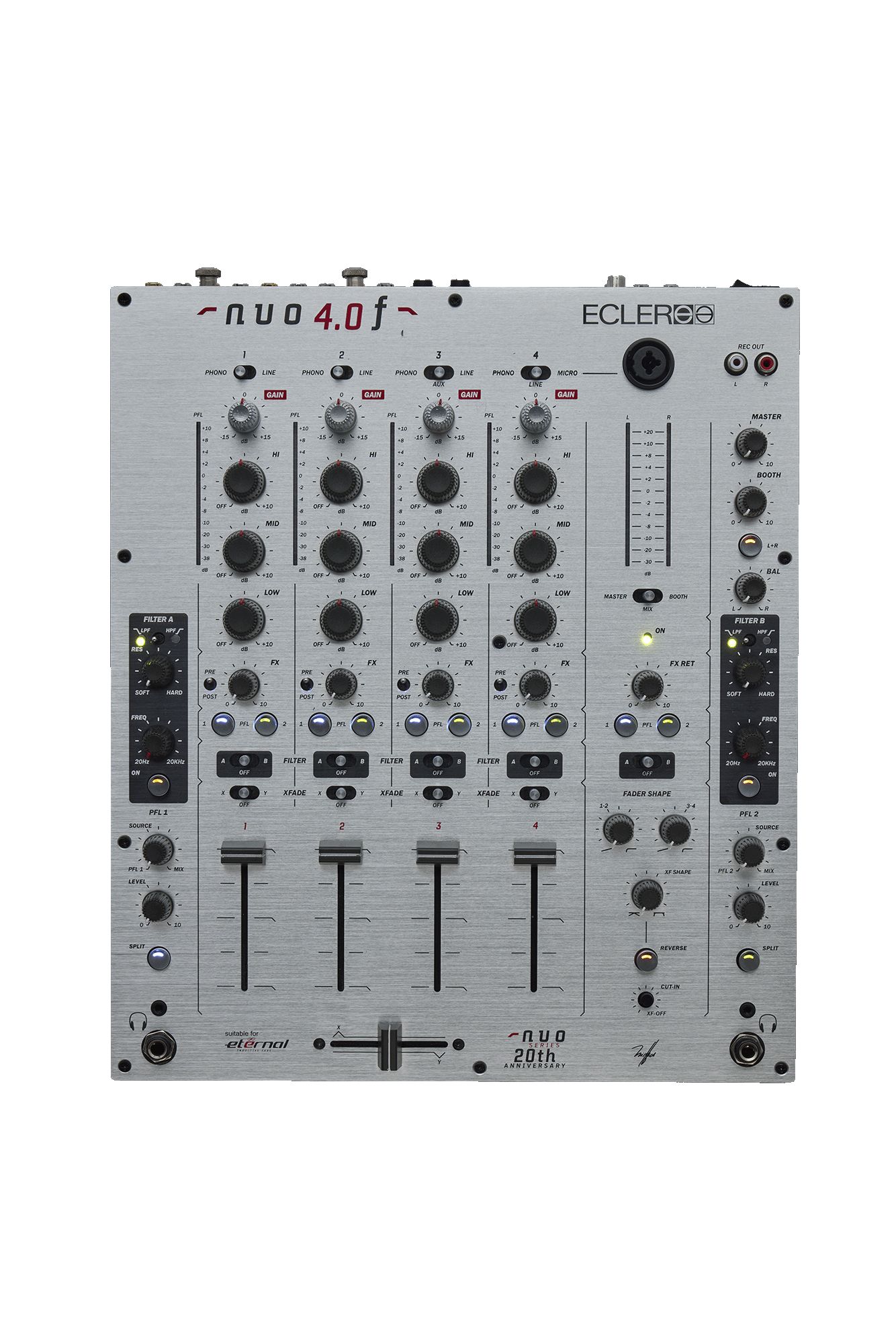 ECLER DJ NUO4.0F (silver)