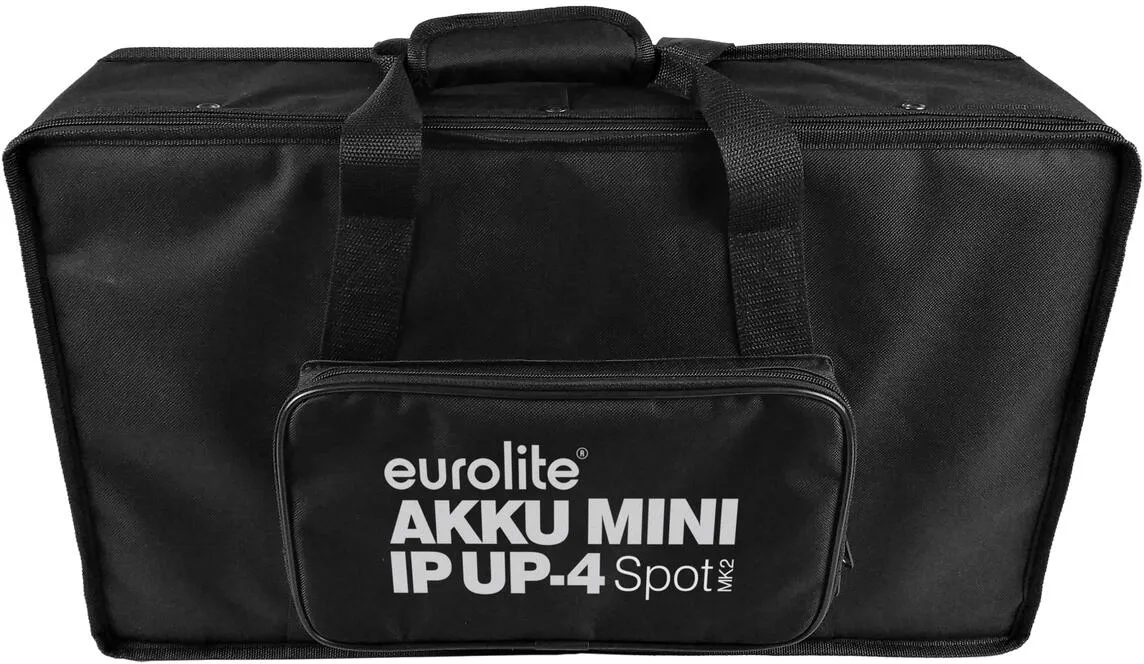EUROLITE Set 6x AKKU Mini IP UP-4 QCL Spot MK2 + Soft-Bag – Bild 3
