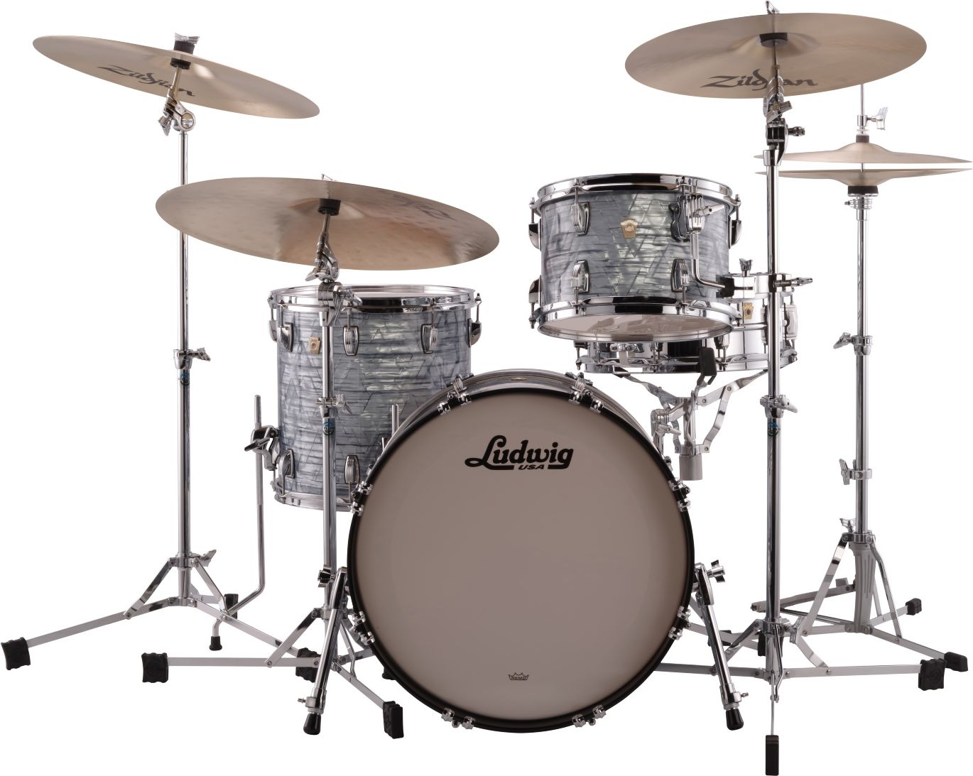 Ludwig L84023AX52 Classic Maple Downbeat - Sky Blue Pearl – Bild 3