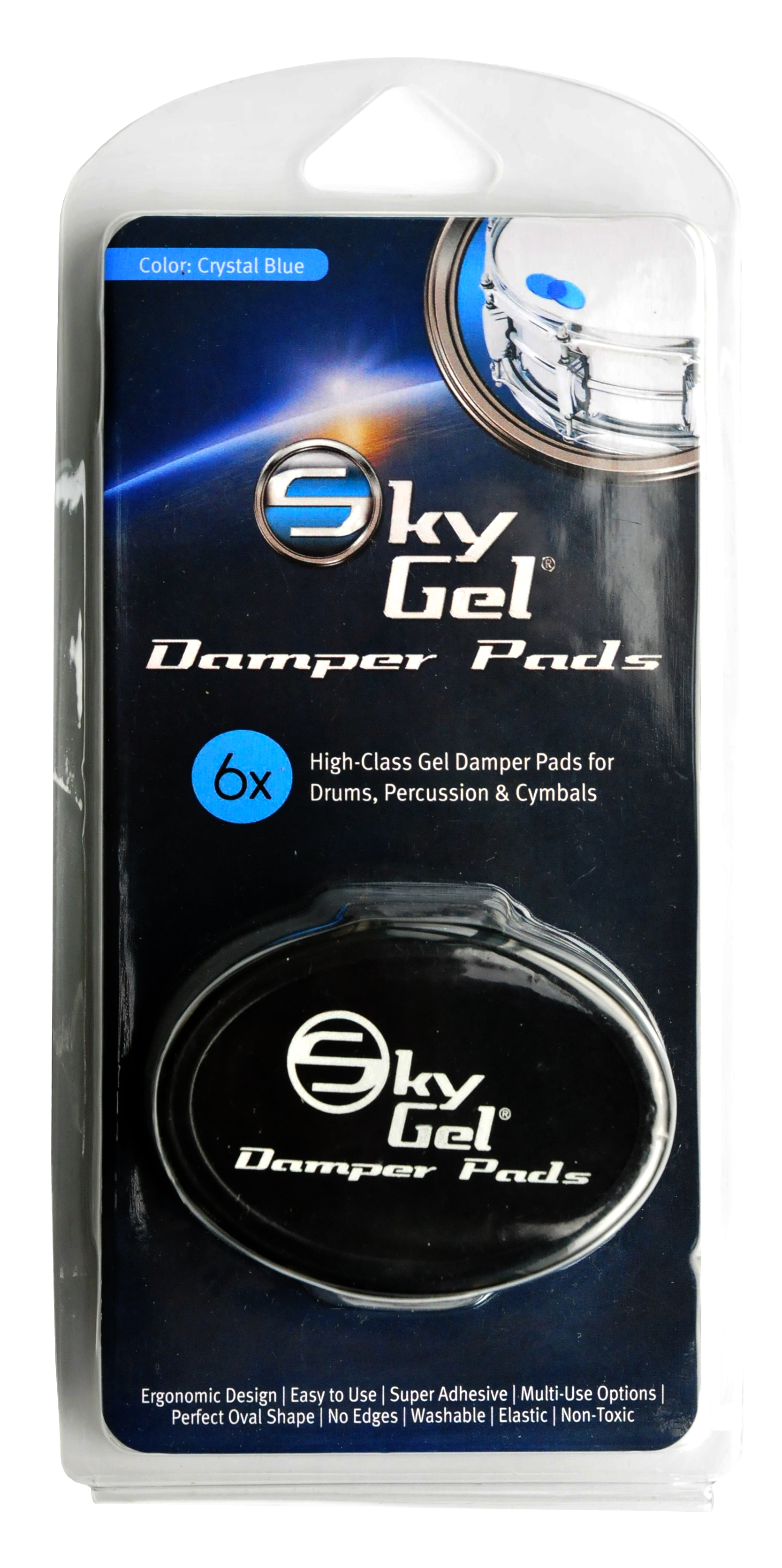 SkyGel Damper Pads Crystal Blue – Bild 2