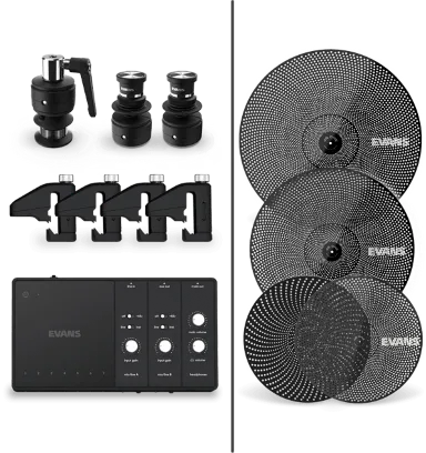 EVANS EHSP-1-P421C Hybrid Sensory Percussion E-Kit System